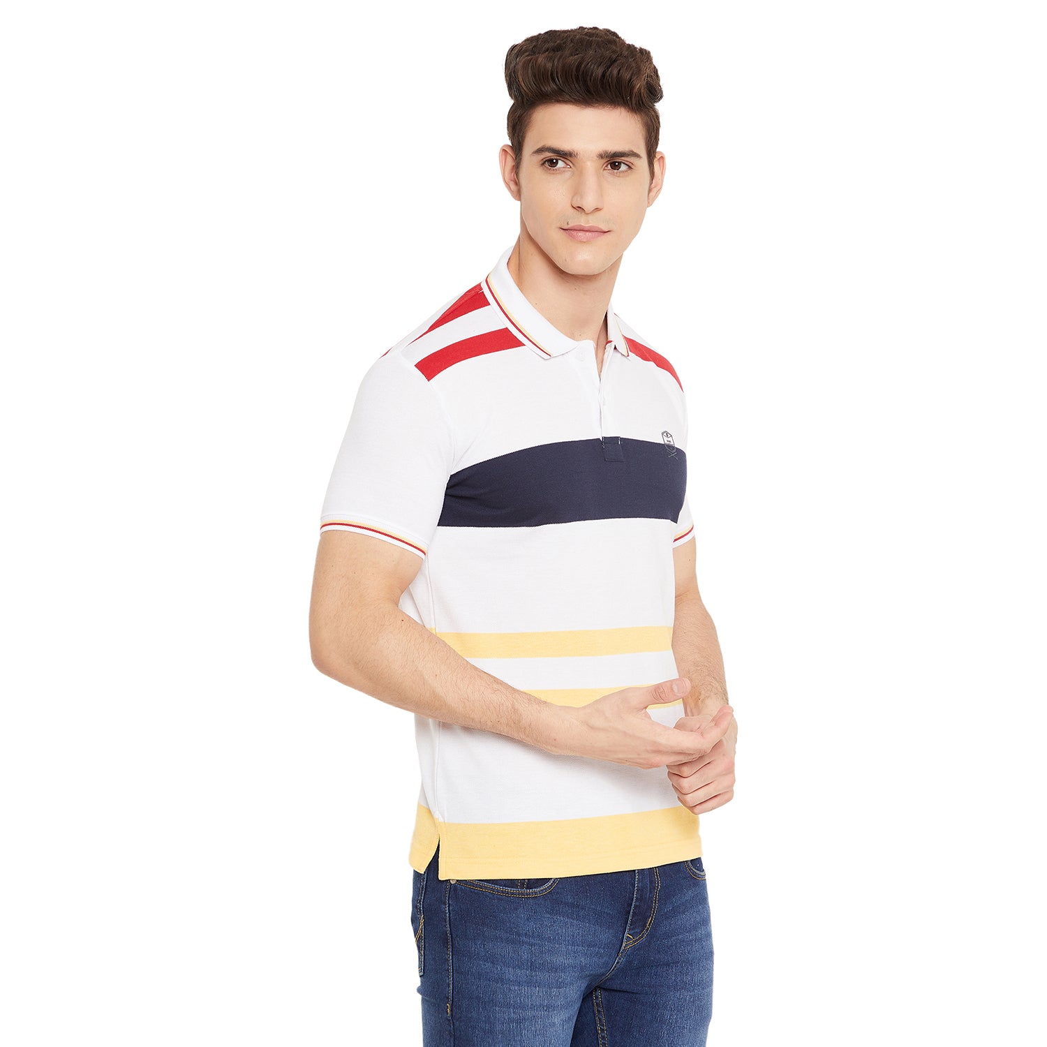 Duke Stardust Men Half Sleeve Cotton T-shirt (MTLF339)