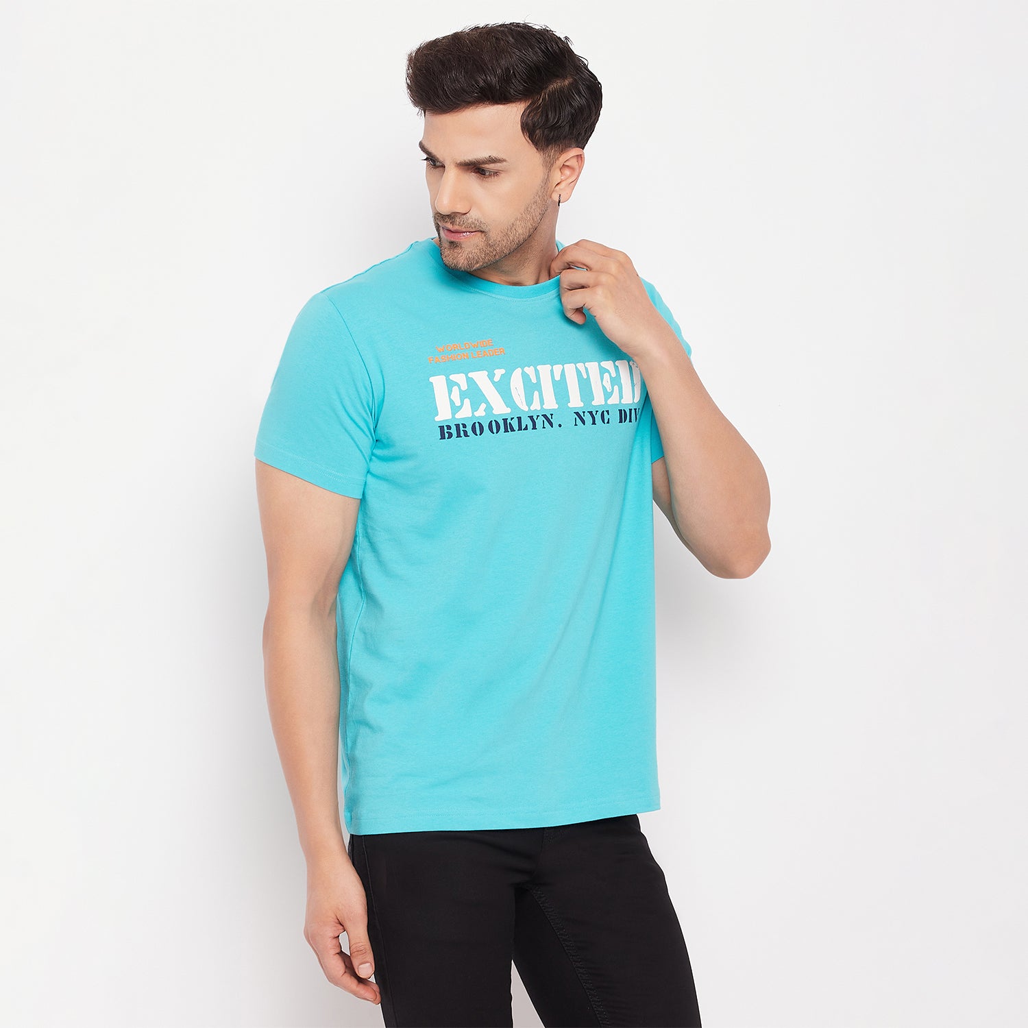 Duke Stardust Men Half Sleeve Cotton Tshirt (1025)