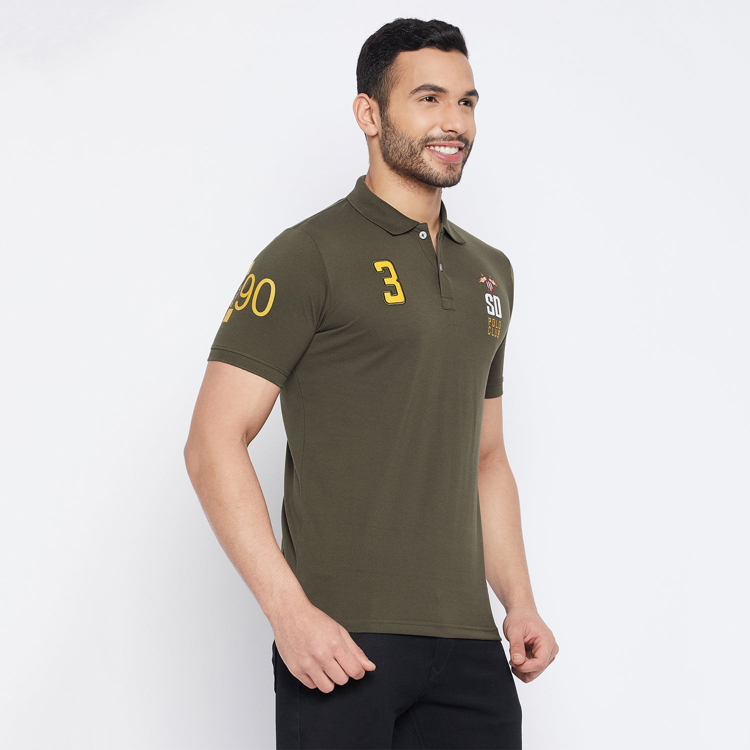 Duke Stardust Men Half Sleeve Cotton T-shirt (LF7040)