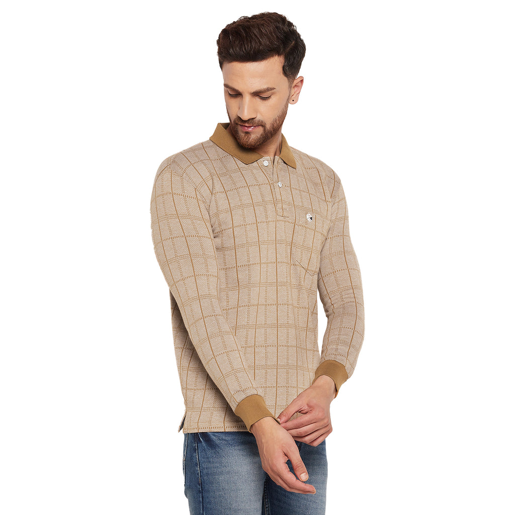 Duke Stardust Men Full Sleeve Cotton T-shirt (LF3956)