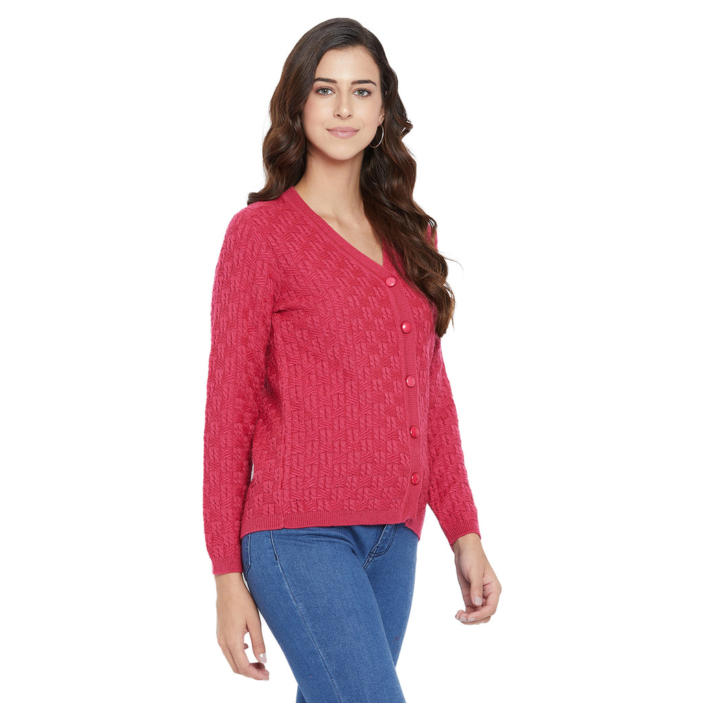 Duke Stardust Women Full Sleeve Cardigan (SDS9599)