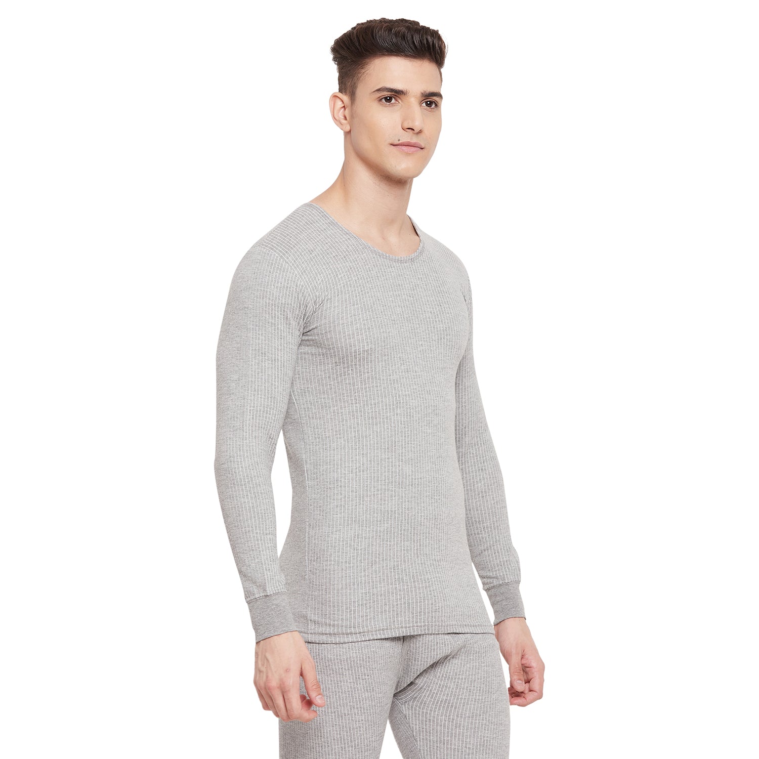 Duke Stardust Men Full Sleeve Top Thermal (D1GR-G)