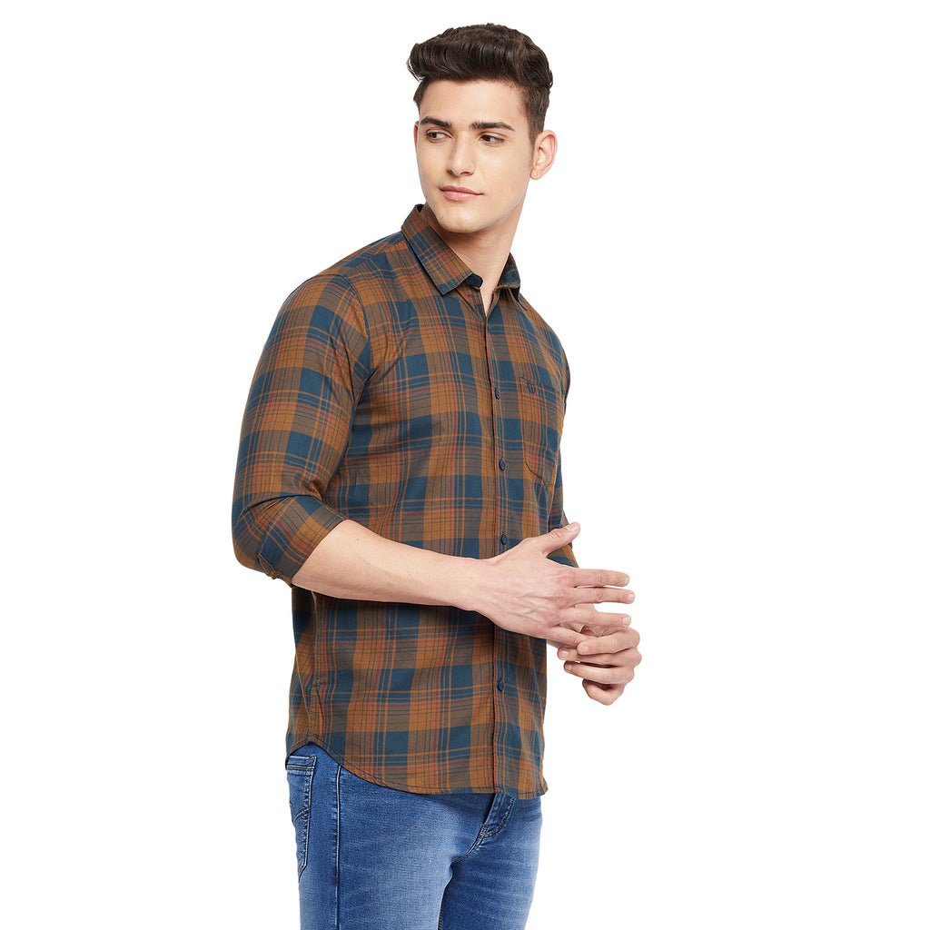 Duke Stardust Men Full Sleeve  Cotton Shirt (SDO7CKYQ)