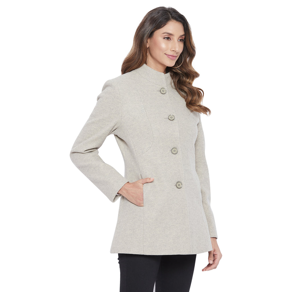 Duke Stardust Women Full Sleeve Coat (SDZ6729)
