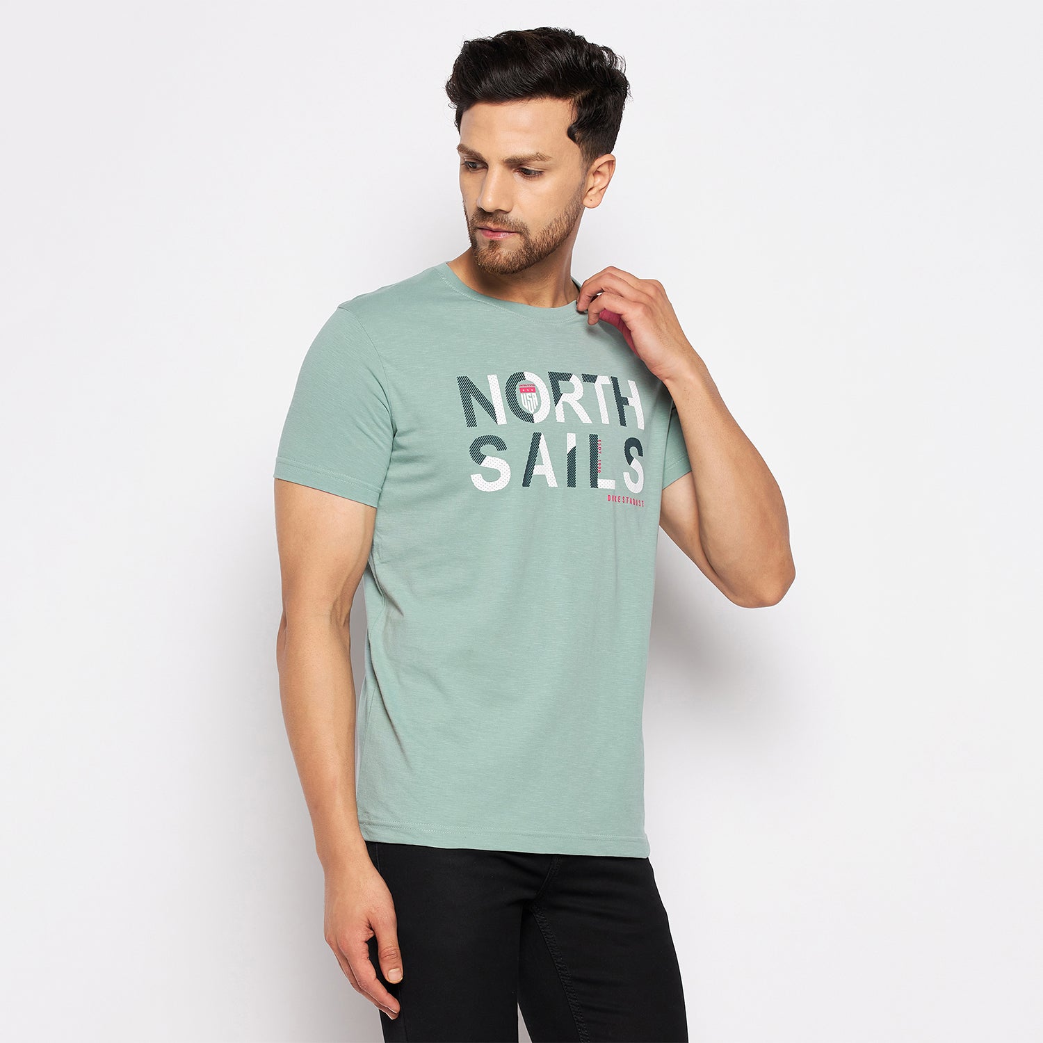 Duke Urban Men Half Sleeve Cotton T-shirt (LF5460)
