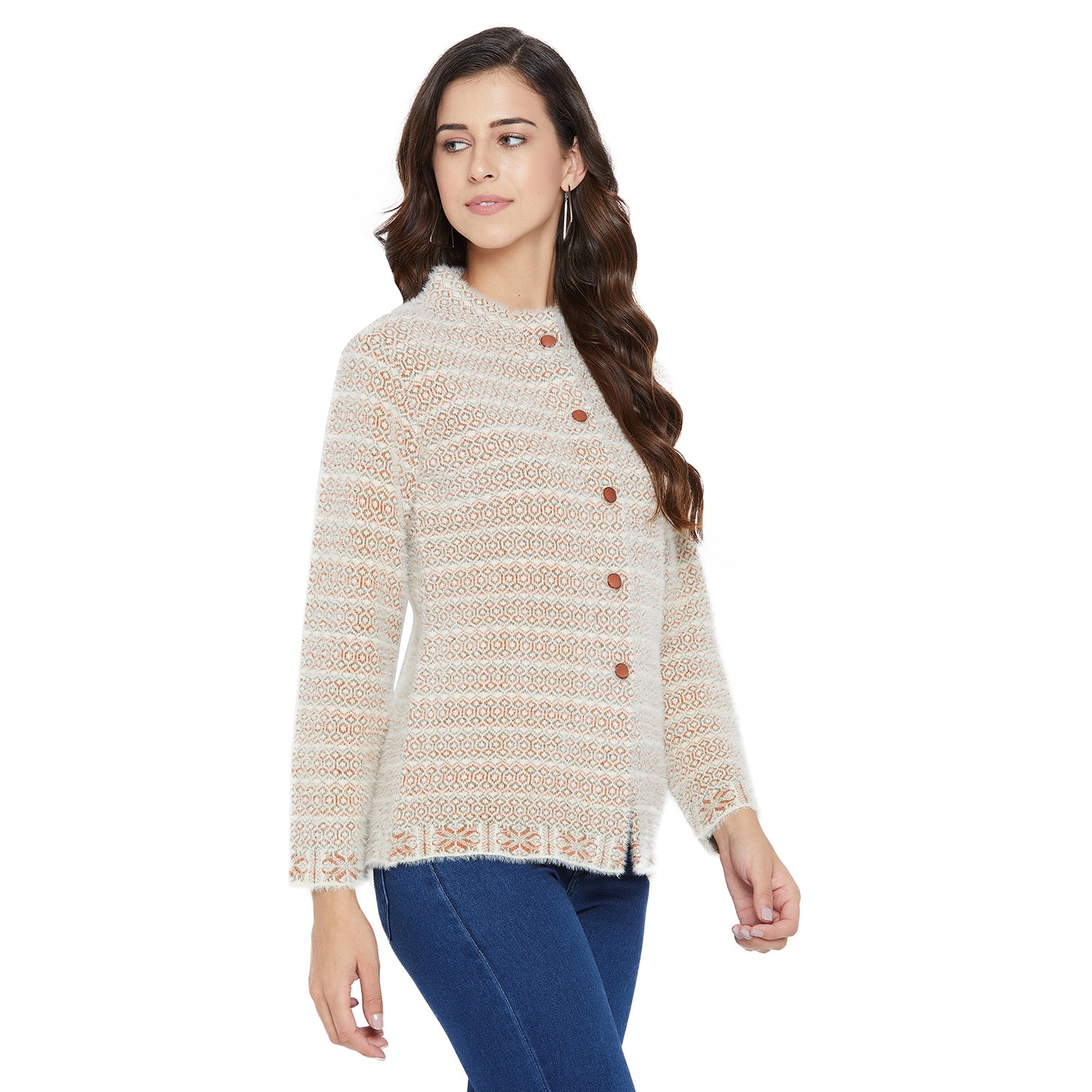 Duke Urban Women Full Sleeve Cardigan (SDS9606)