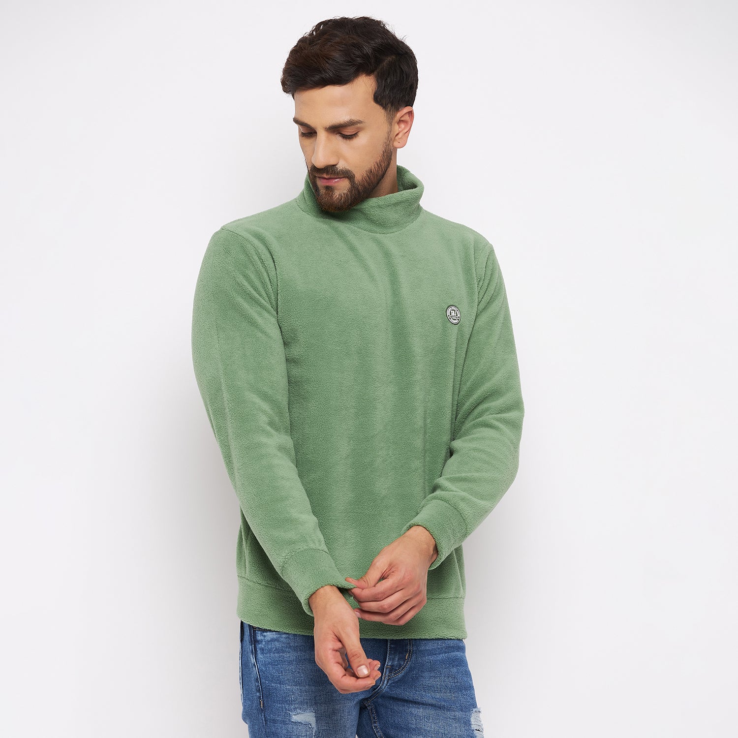Duke Stardust Men High Neck Sweatshirt (LF6113S)