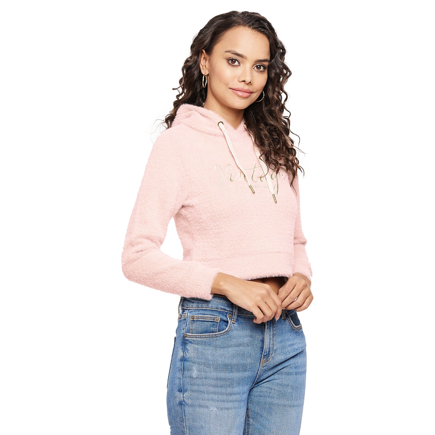 Duke Urban Women Full Sleeve Hooded Sweatshirt (LFX847)