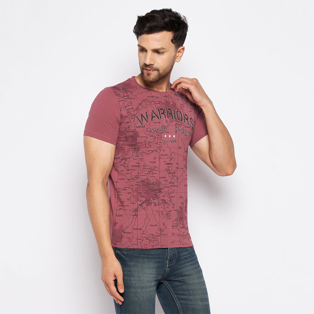 Duke Urban Men Half Sleeve Cotton T-shirt (LF5737)
