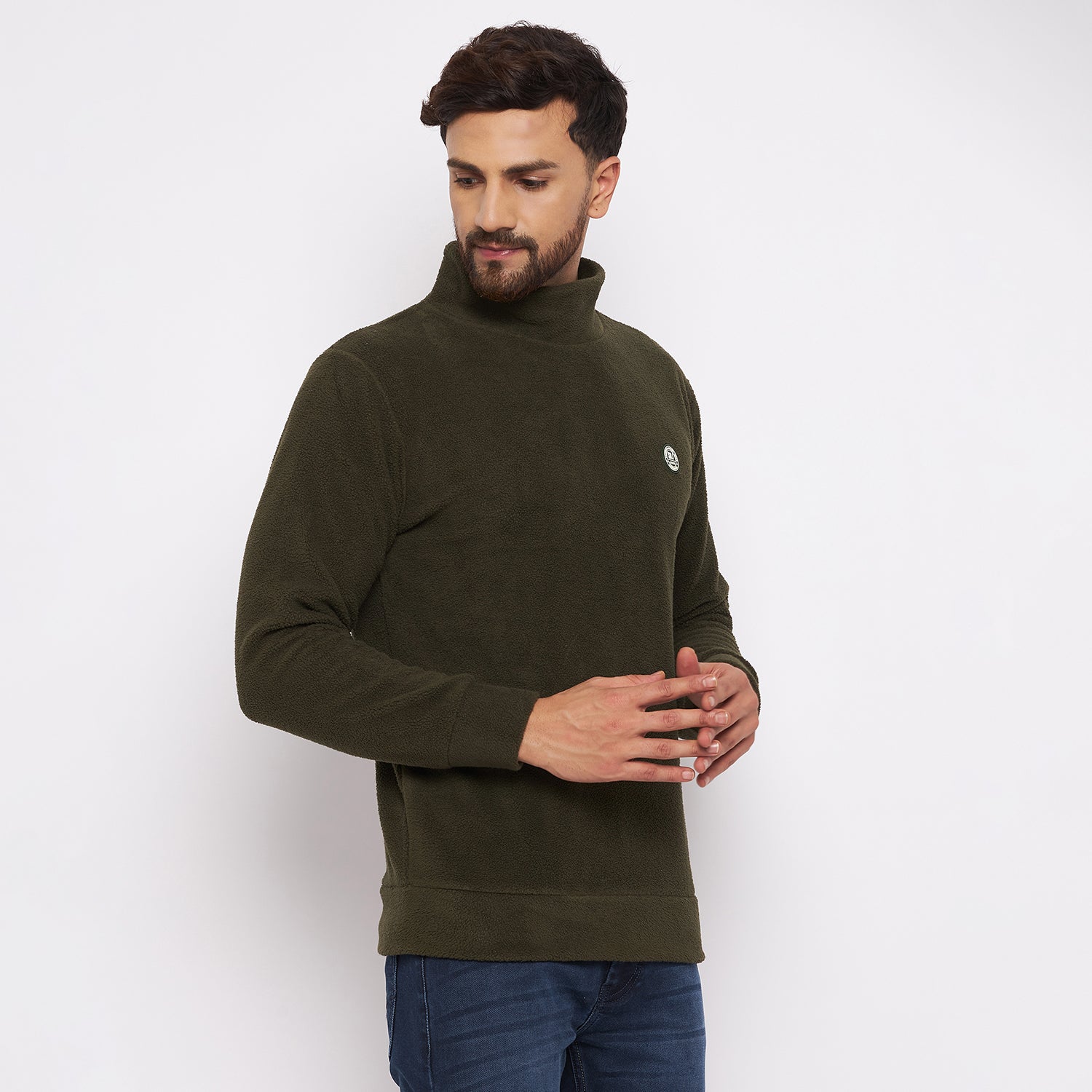 Duke Stardust Men High Neck Sweatshirt (LF6113S)