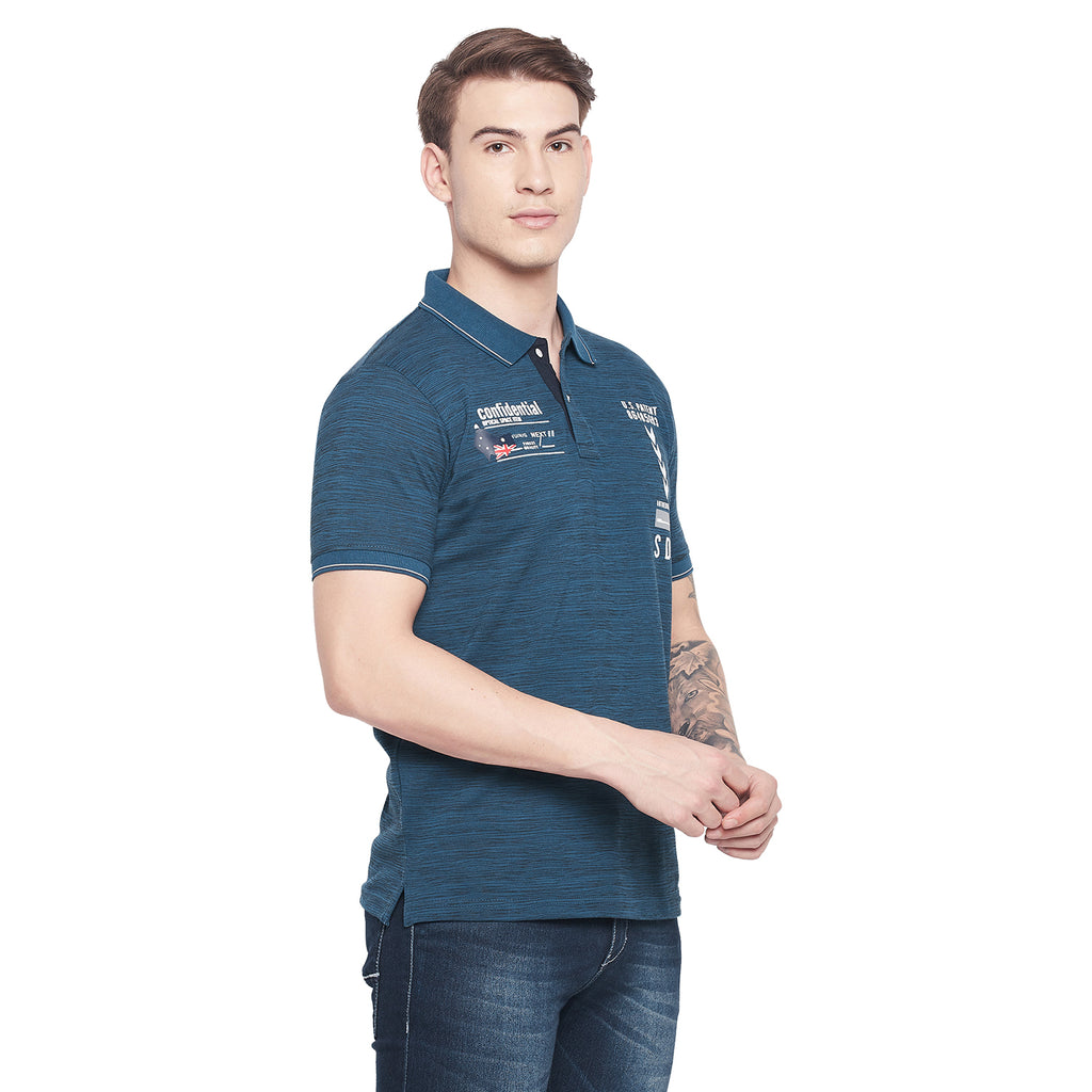 Duke Stardust Men Half Sleeve Cotton T-shirt (LF5465)