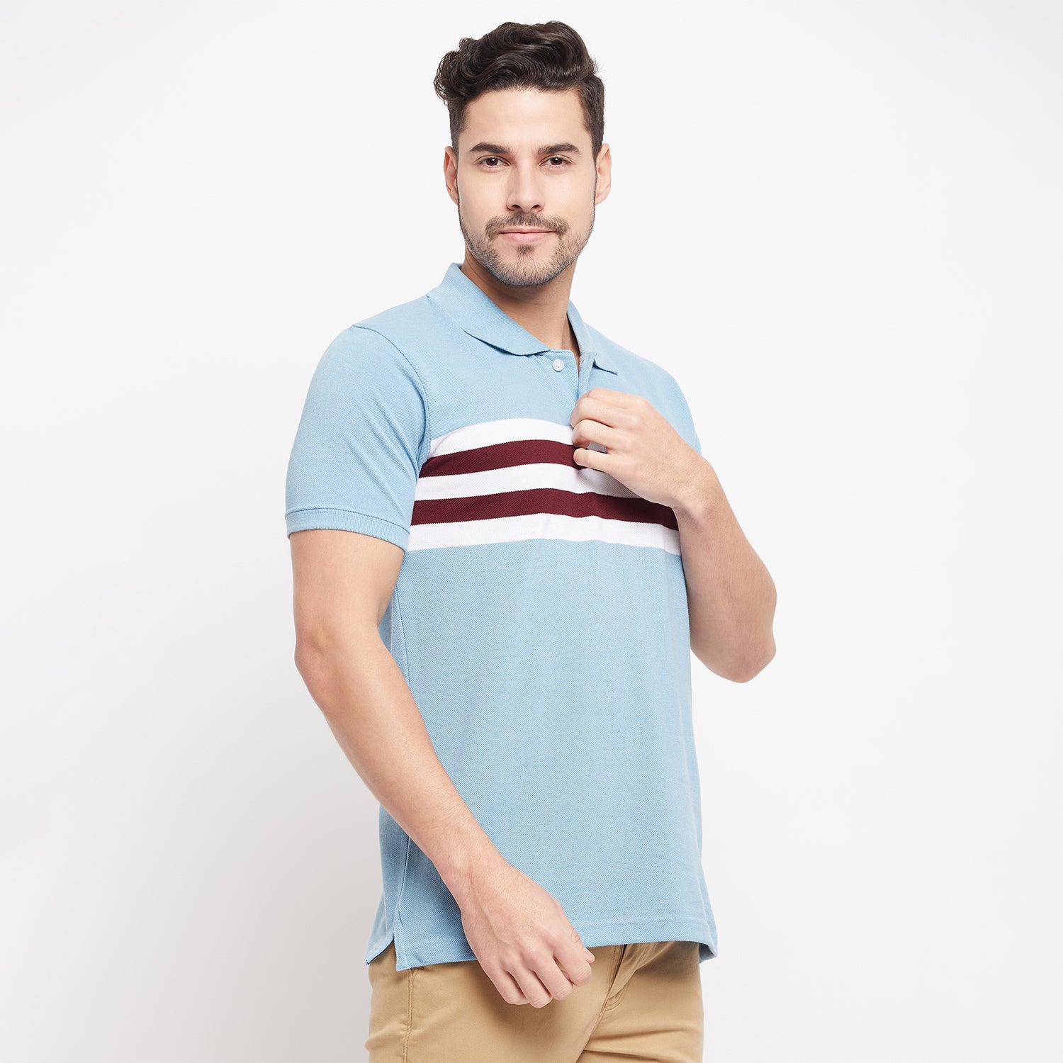 Duke Urban Men Half Sleeve Cotton T-shirt (LF5371)
