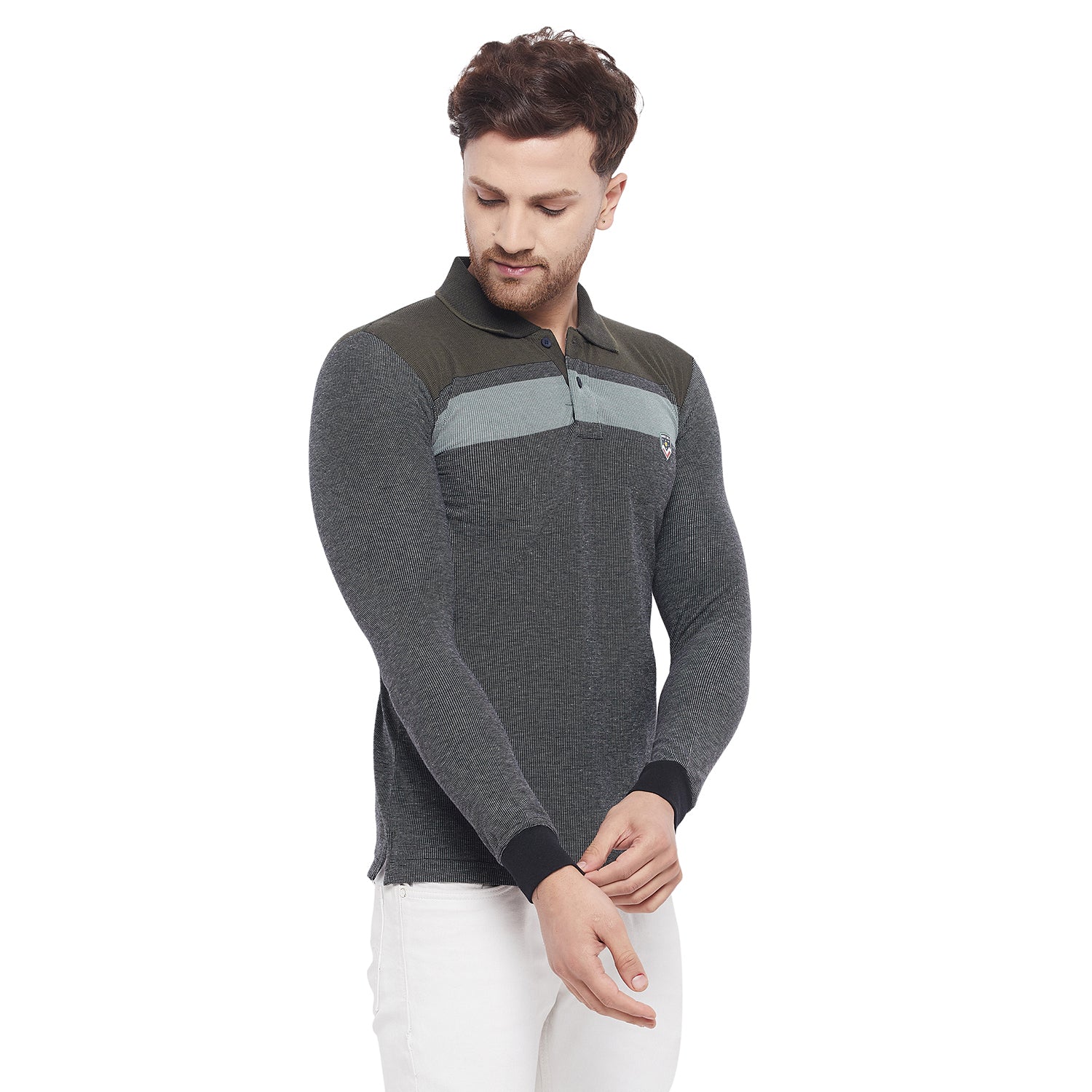 Duke Stardust Men Full Sleeve Cotton T-Shirt (LF3925)