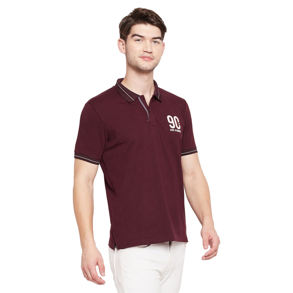 Duke Stardust Men Half Sleeve Cotton T-shirt (LF5269)