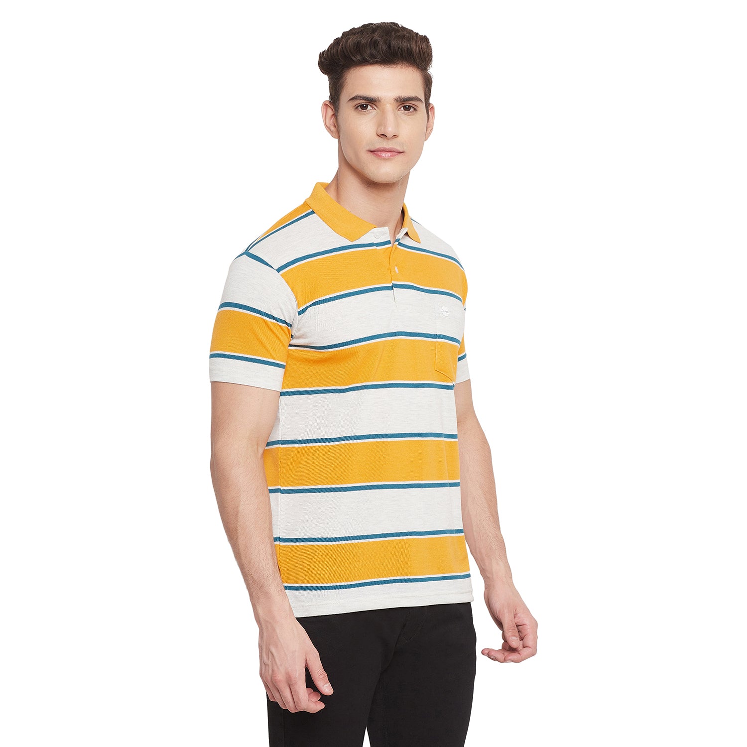 Duke Stardust Men Half Sleeve Cotton T-shirt (MTLF358)