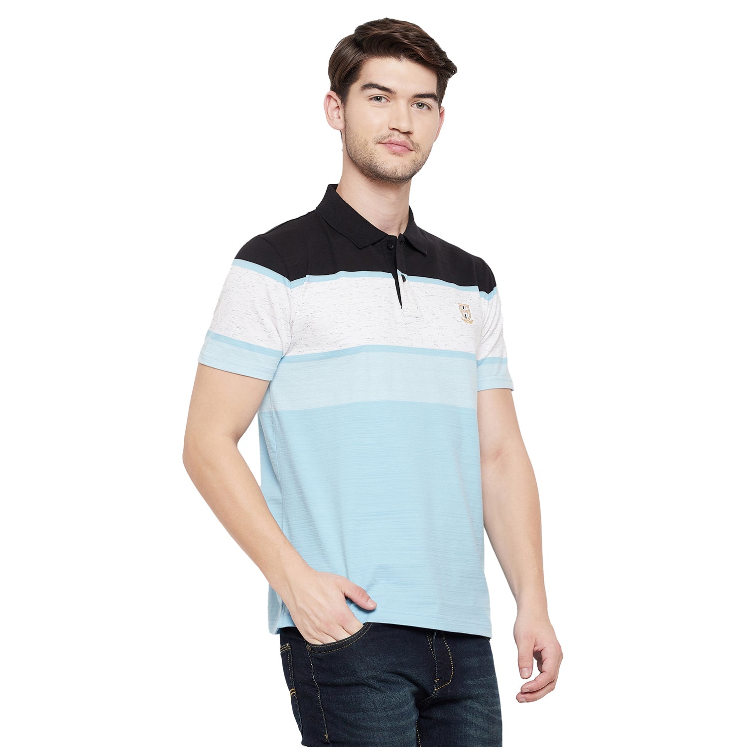 Duke Stardust Men Half Sleeve Cotton T-shirt (LF5374)