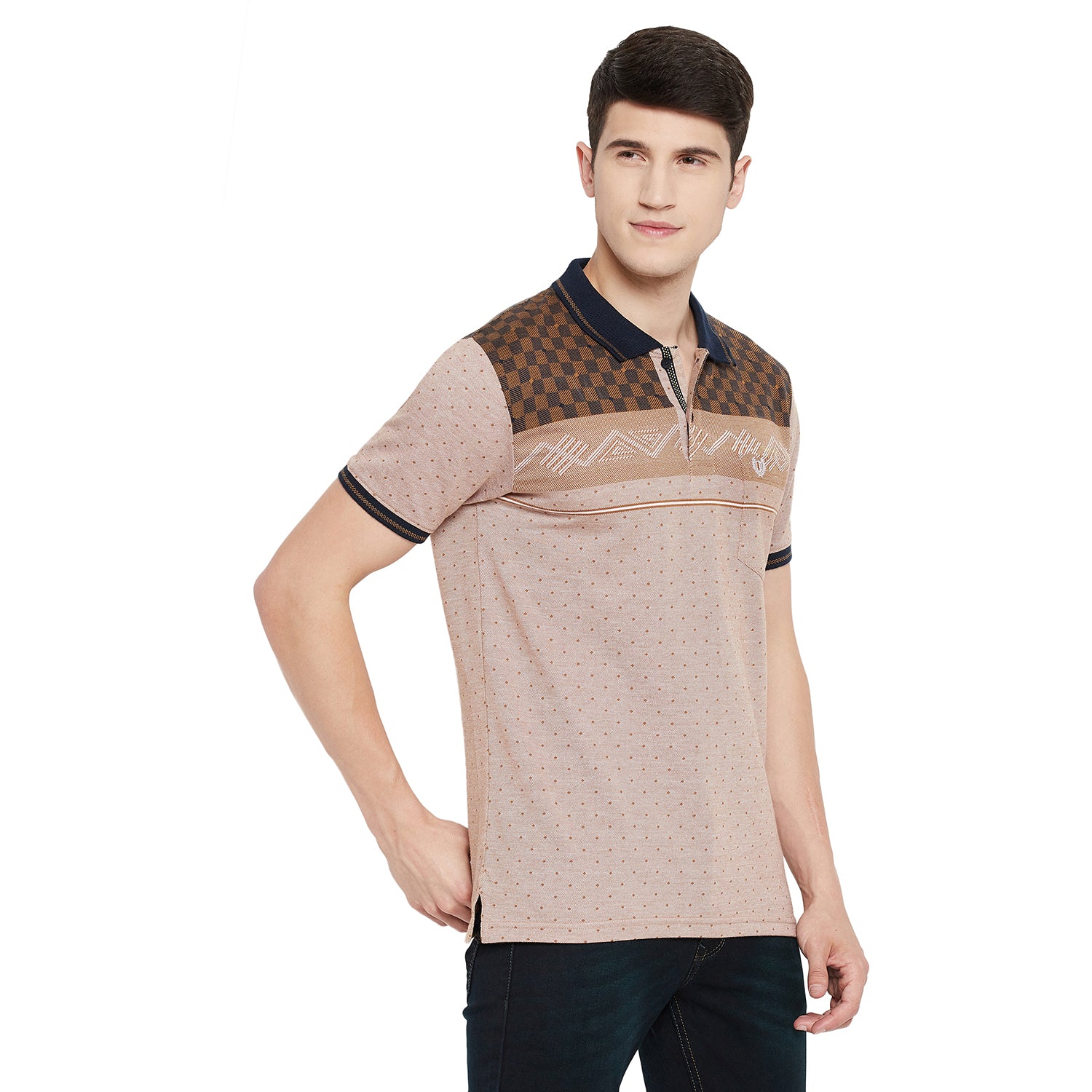 Duke Stardust Men Half Sleeve Cotton T-Shirt (LF5310)
