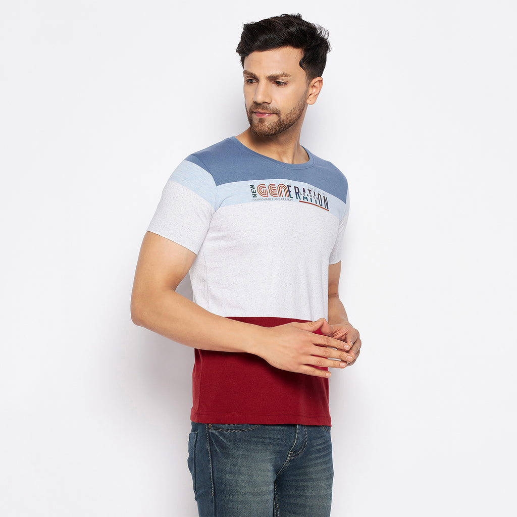 Duke Stardust Men Half Sleeve Cotton T-shirt (LF5472S)