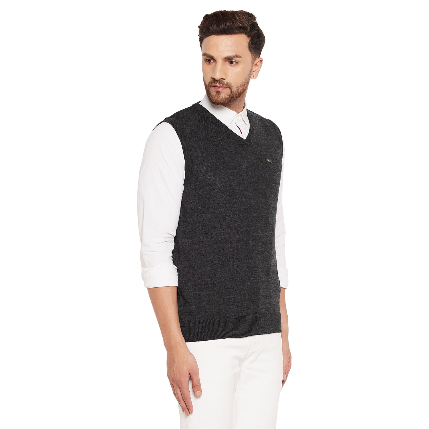 Duke Urban Men Sleeveless V-Neck Sweater (SDS2000)
