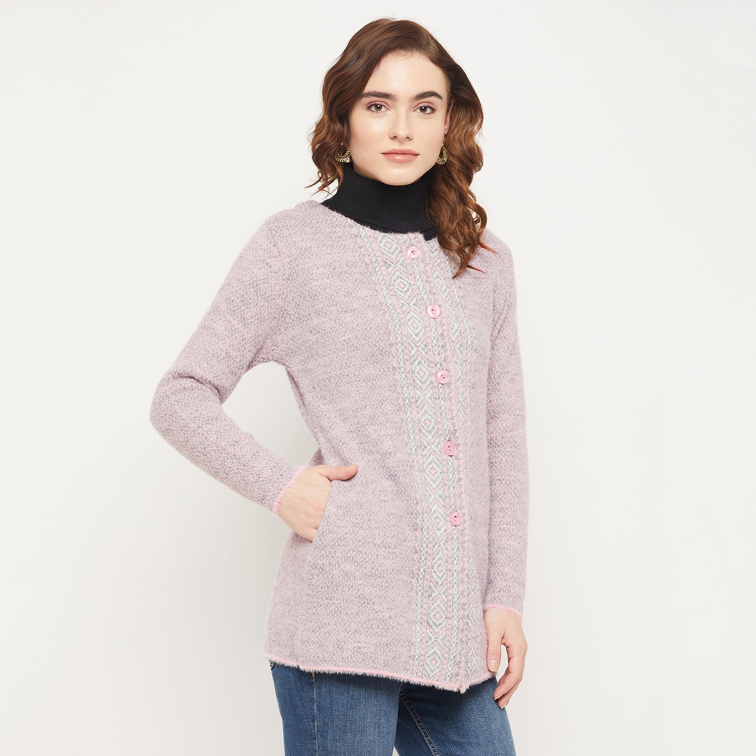 Duke Urban Women Self Design Cardigan (SDS1110)