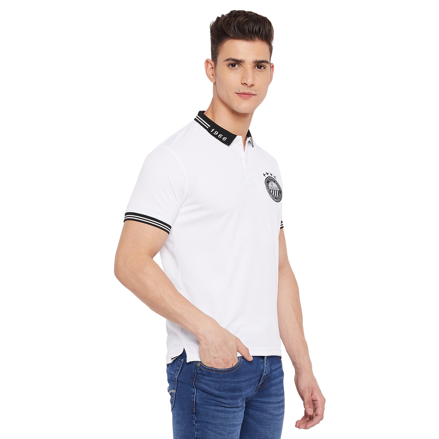Duke Stardust Men Half Sleeve Sports T-shirt (GD1170)