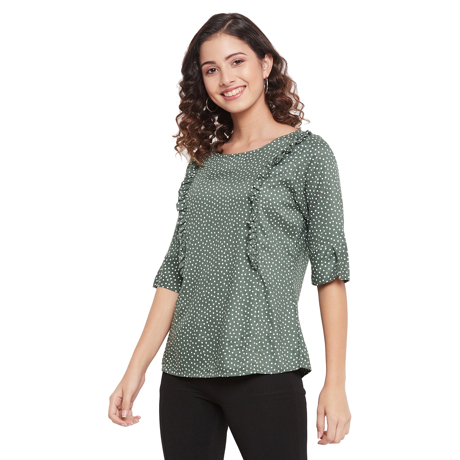 Duke Stardust Scoop Neck Lady Top (SDX3209)