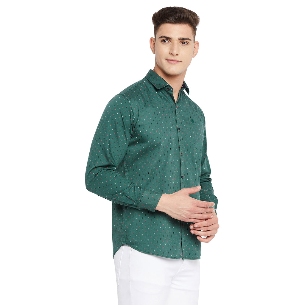 Duke Stardust Men Full Sleeve Cotton Shirt (SDO5PRT)
