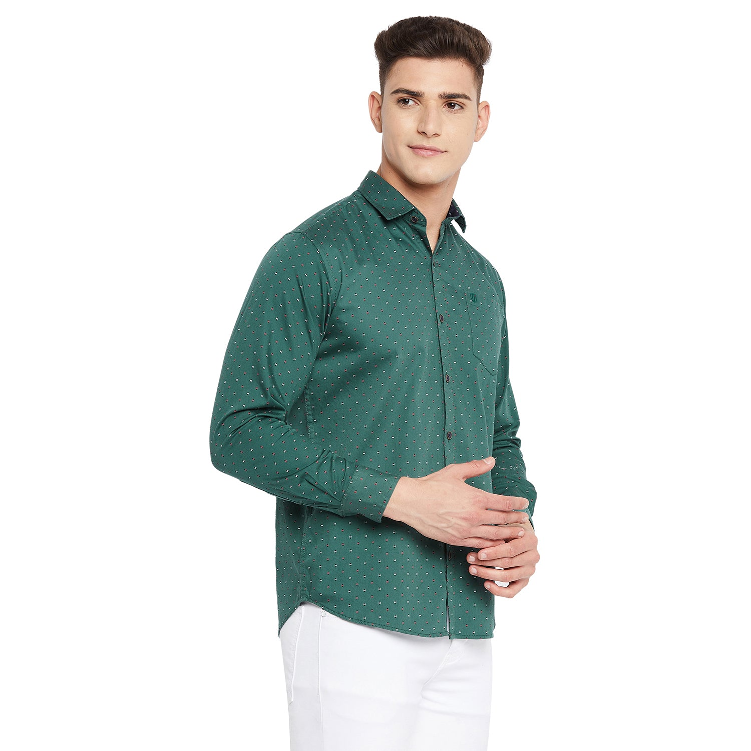 Duke Stardust Men Full Sleeve Cotton Shirt (SDO5PRT)
