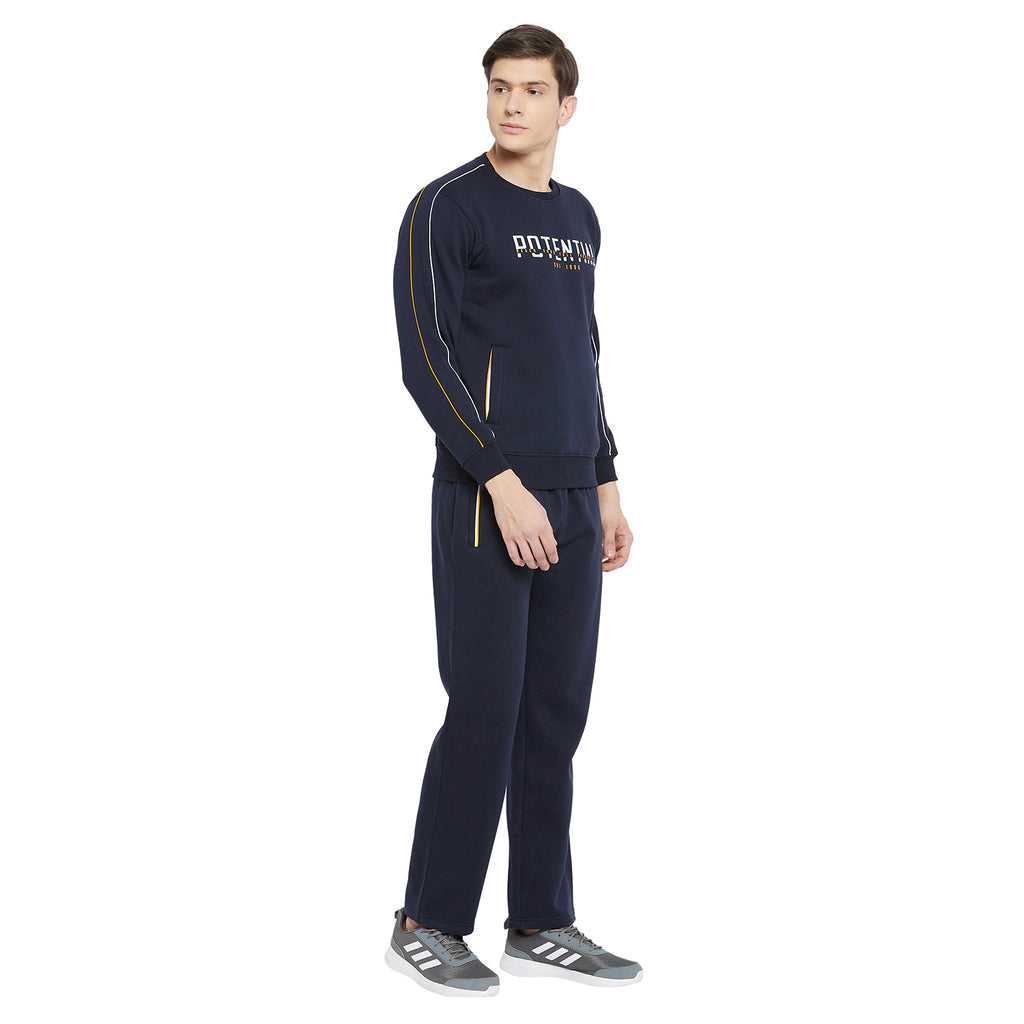 Duke Urban Men Solid Track-Suit (LF3715)