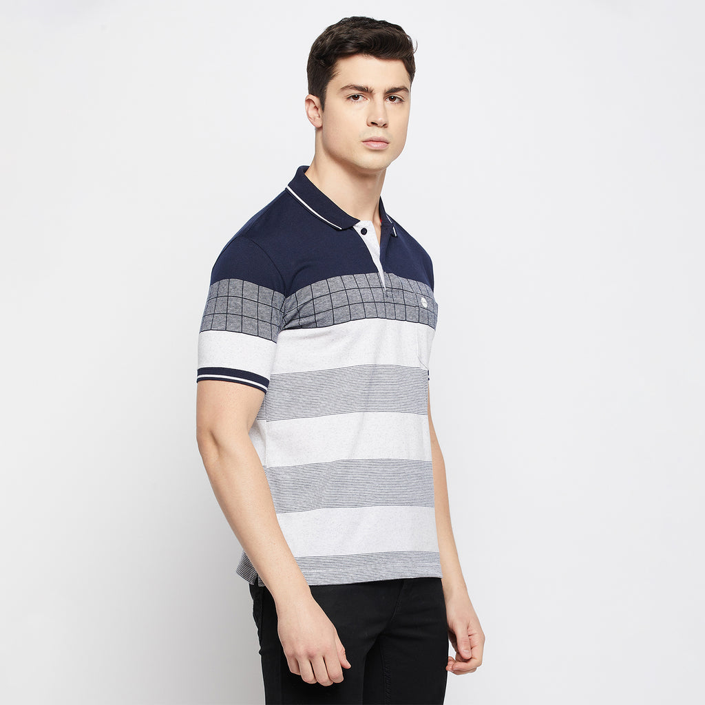 Duke Stardust Men Half Sleeve Cotton T-shirt (LF5716)