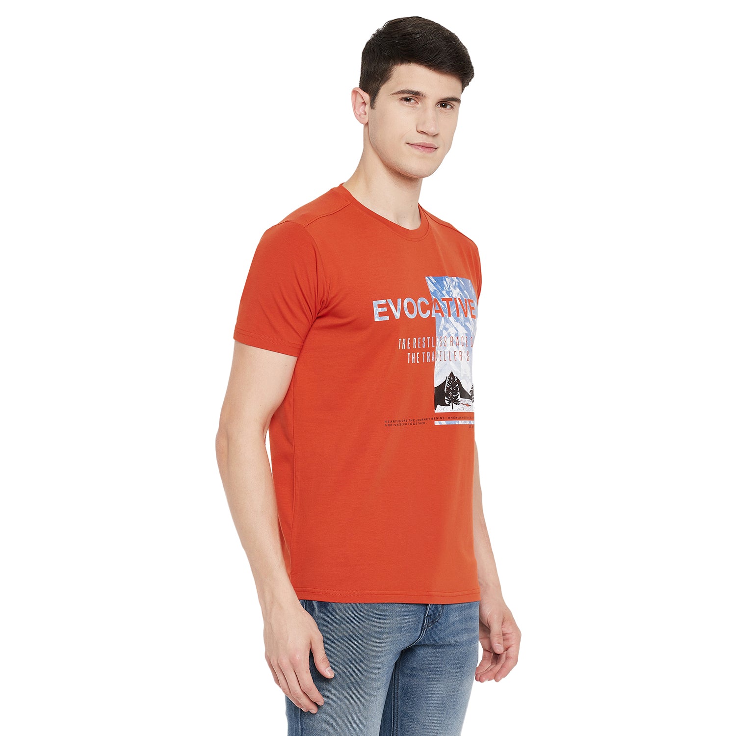Duke Stardust Men Half Sleeve Cotton T-shirt (LF5250)