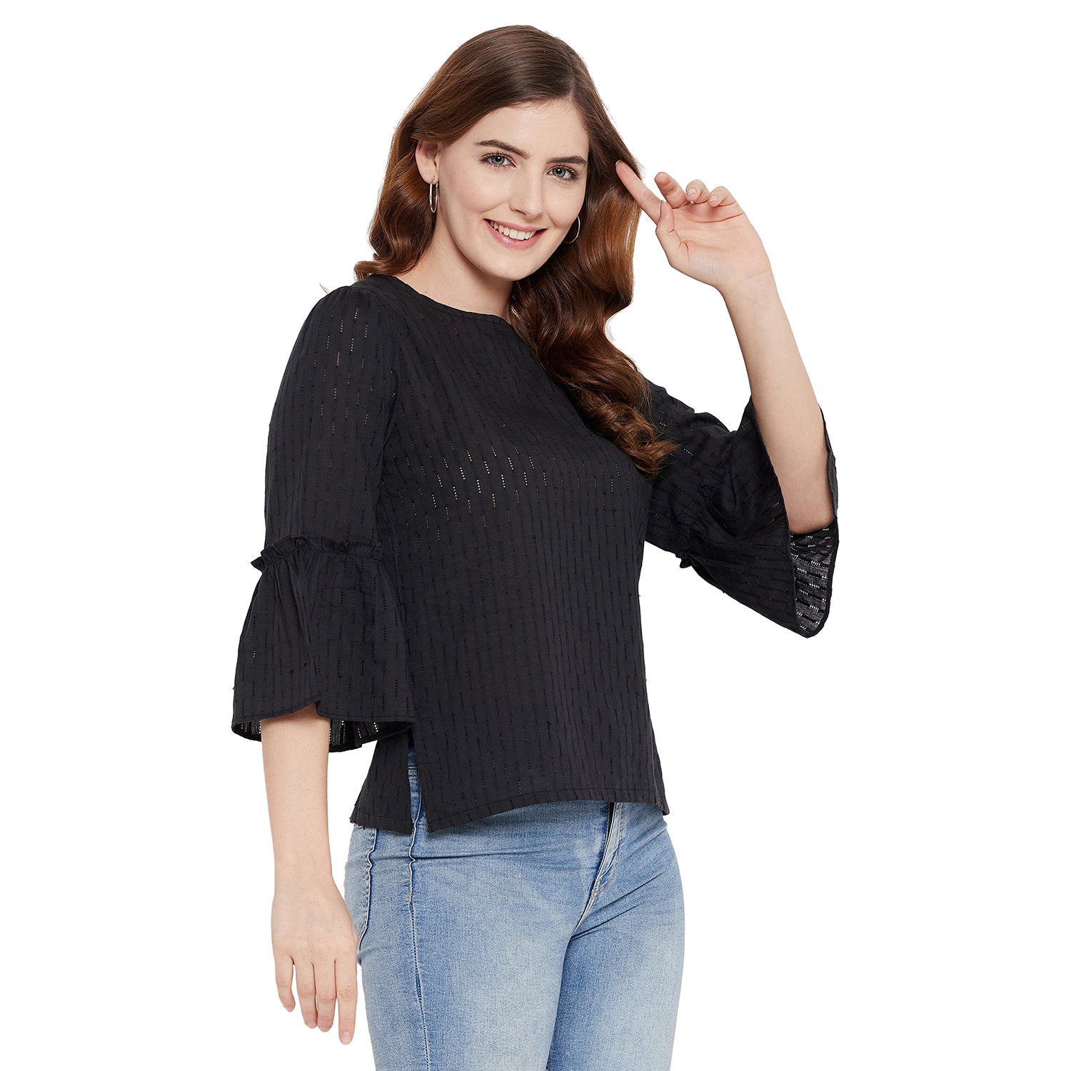 Duke Stardust Round Neck Lady Top (SDX3222)
