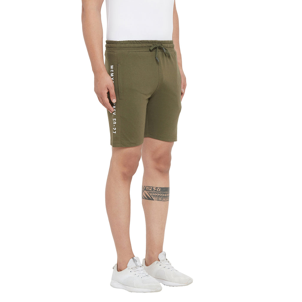 Duke Stardust Men Cotton Solid Shorts(LF5912)