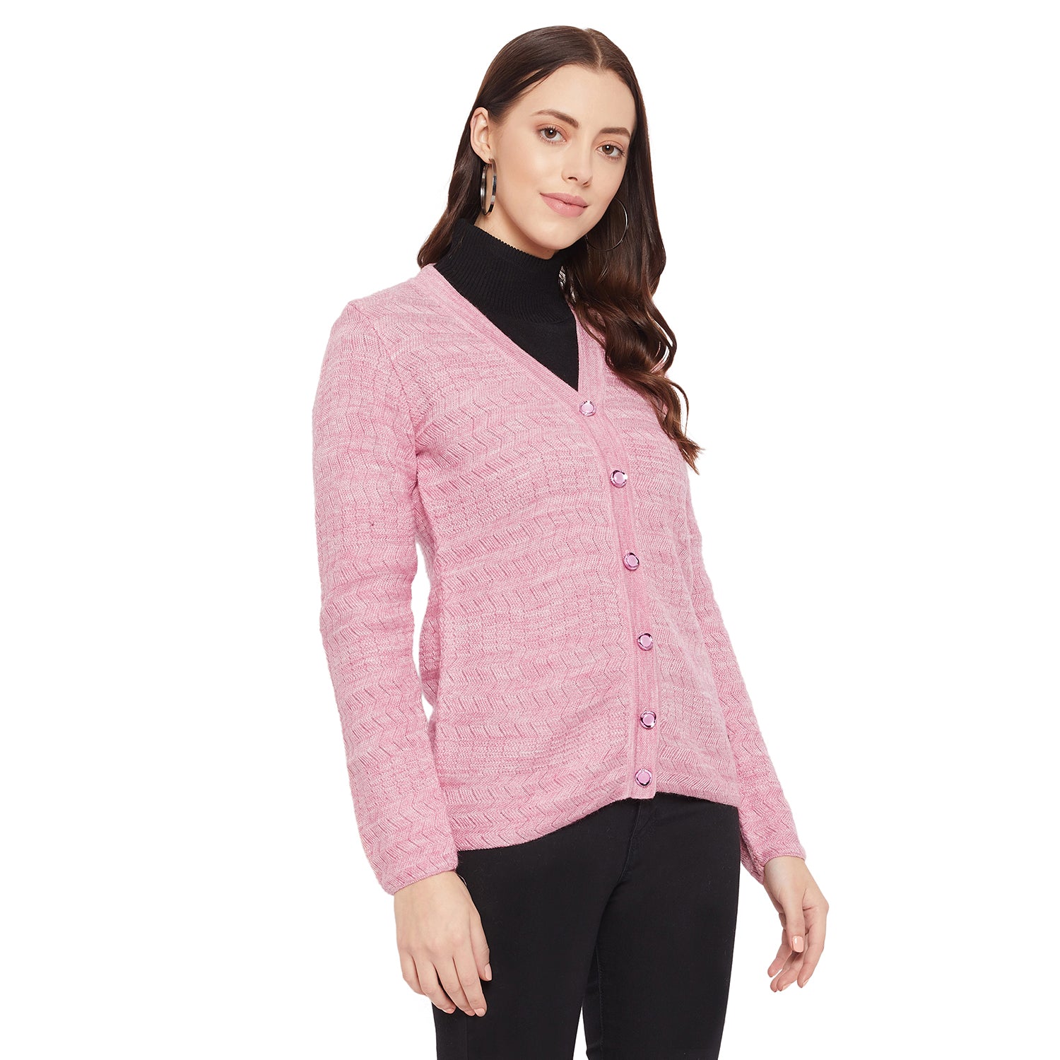 Duke Stardust Women Full Sleeve Cardigan (SDS9604)