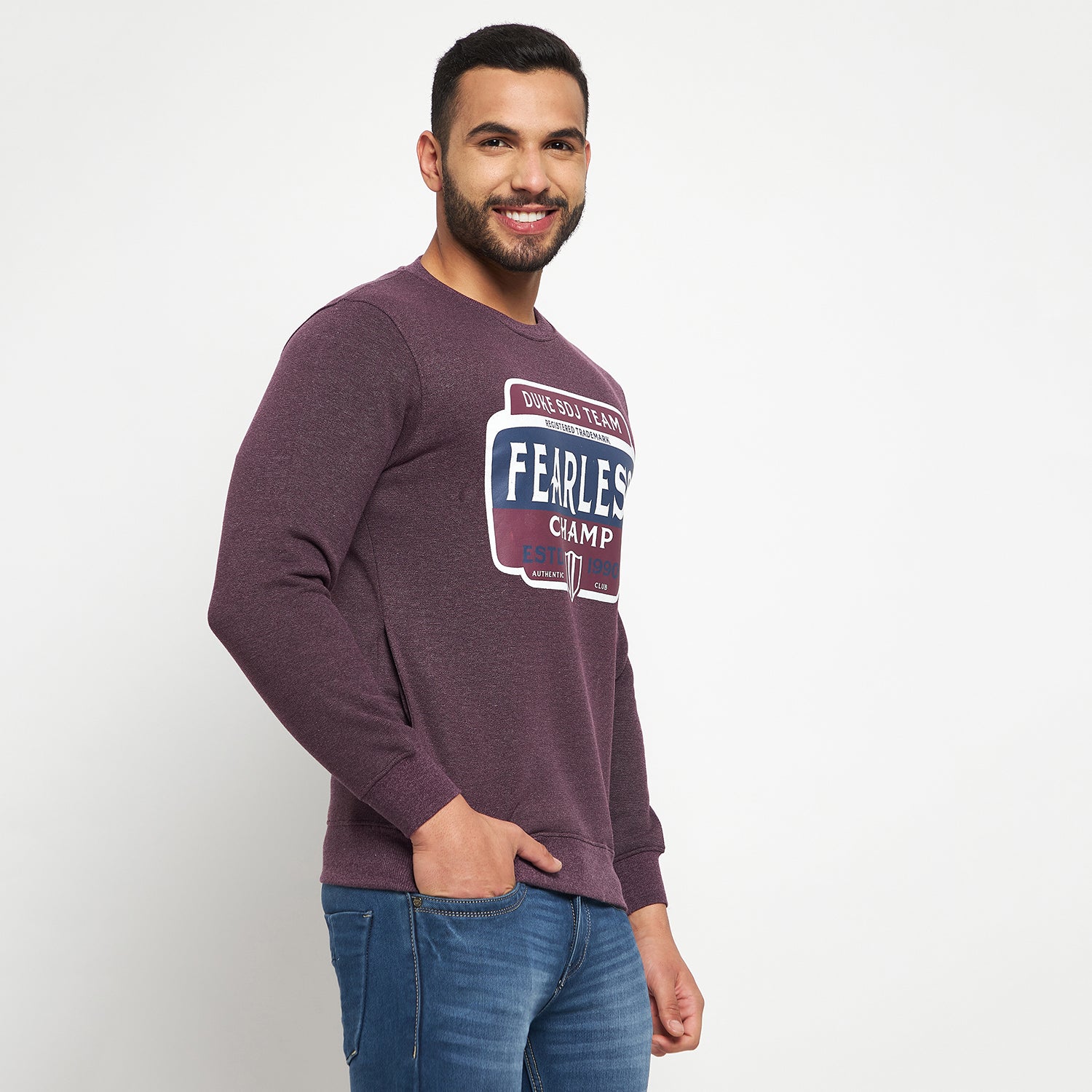 Duke Urban Men Round Neck Sweatshirt (LF6219)