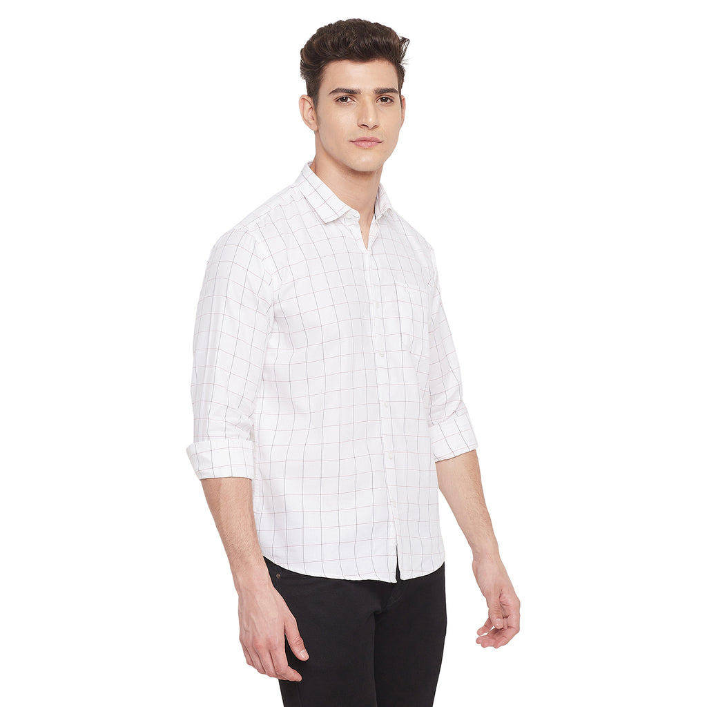 Duke Stardust Men Full Sleeve Cotton Shirt (SDO9CKTB)
