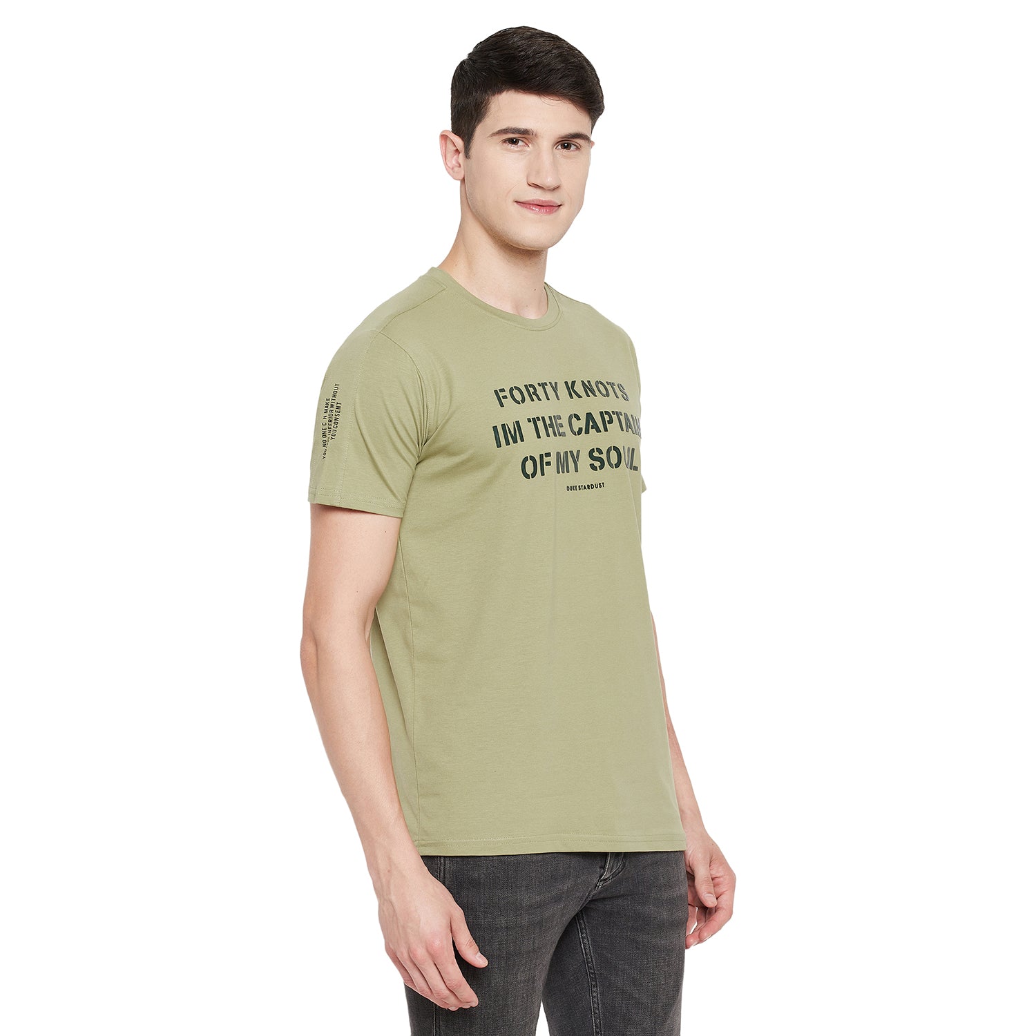 Duke Stardust Men Half Sleeve Cotton T-shirt (LF5276)