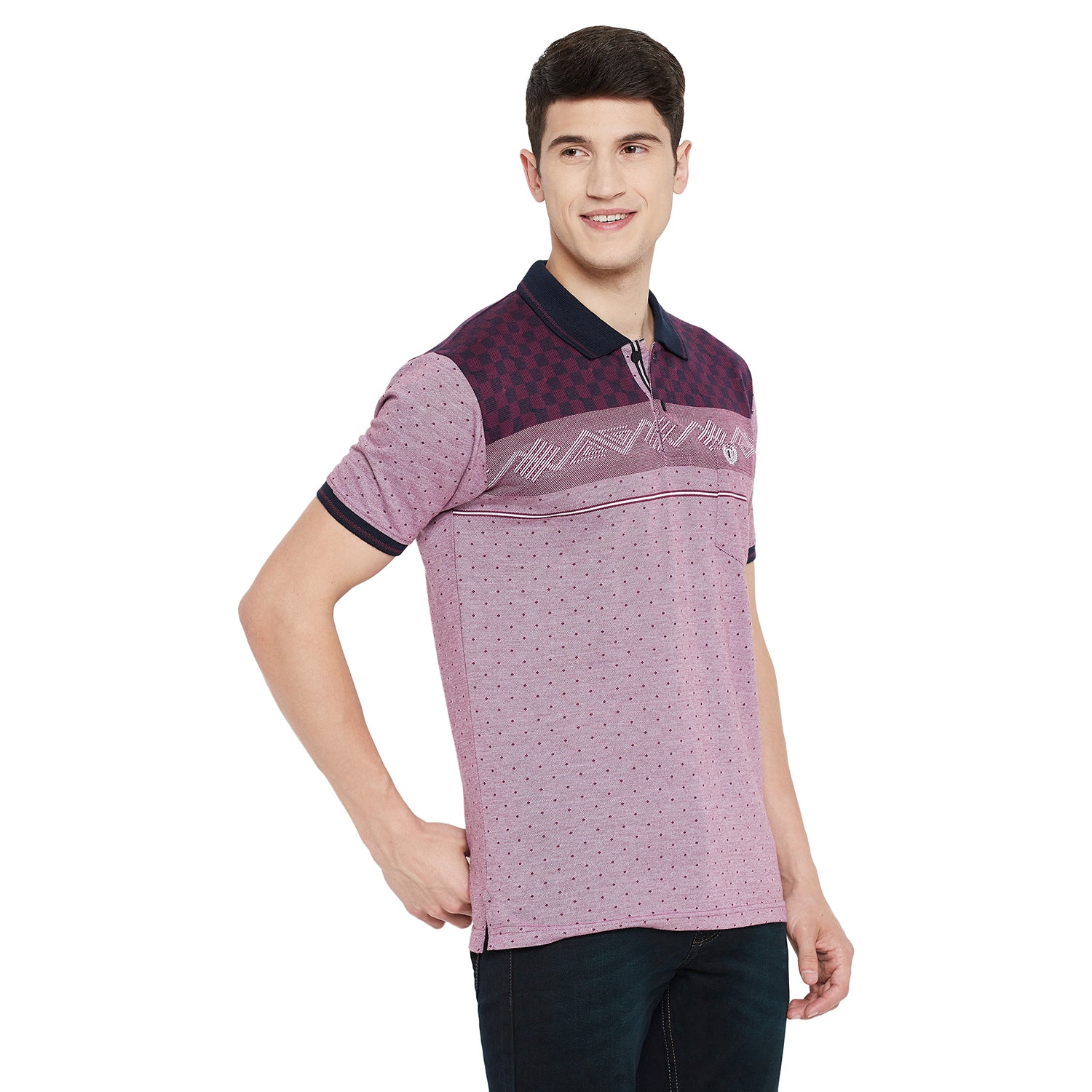 Duke Stardust Men Half Sleeve Cotton T-Shirt (LF5310)