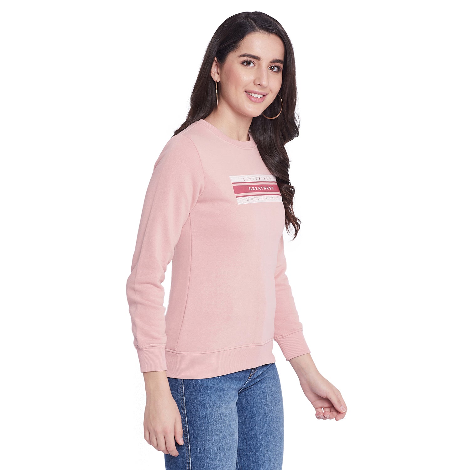 Duke Urban Women Round Neck Sweatshirt (LFX785)