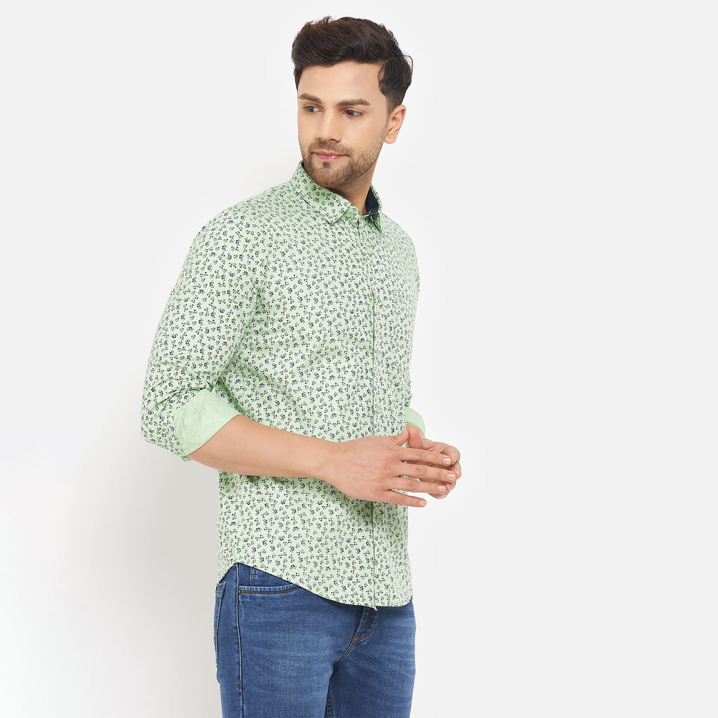 Duke Urban Men Full Sleeve Cotton Shirt (SDO7PRTI)