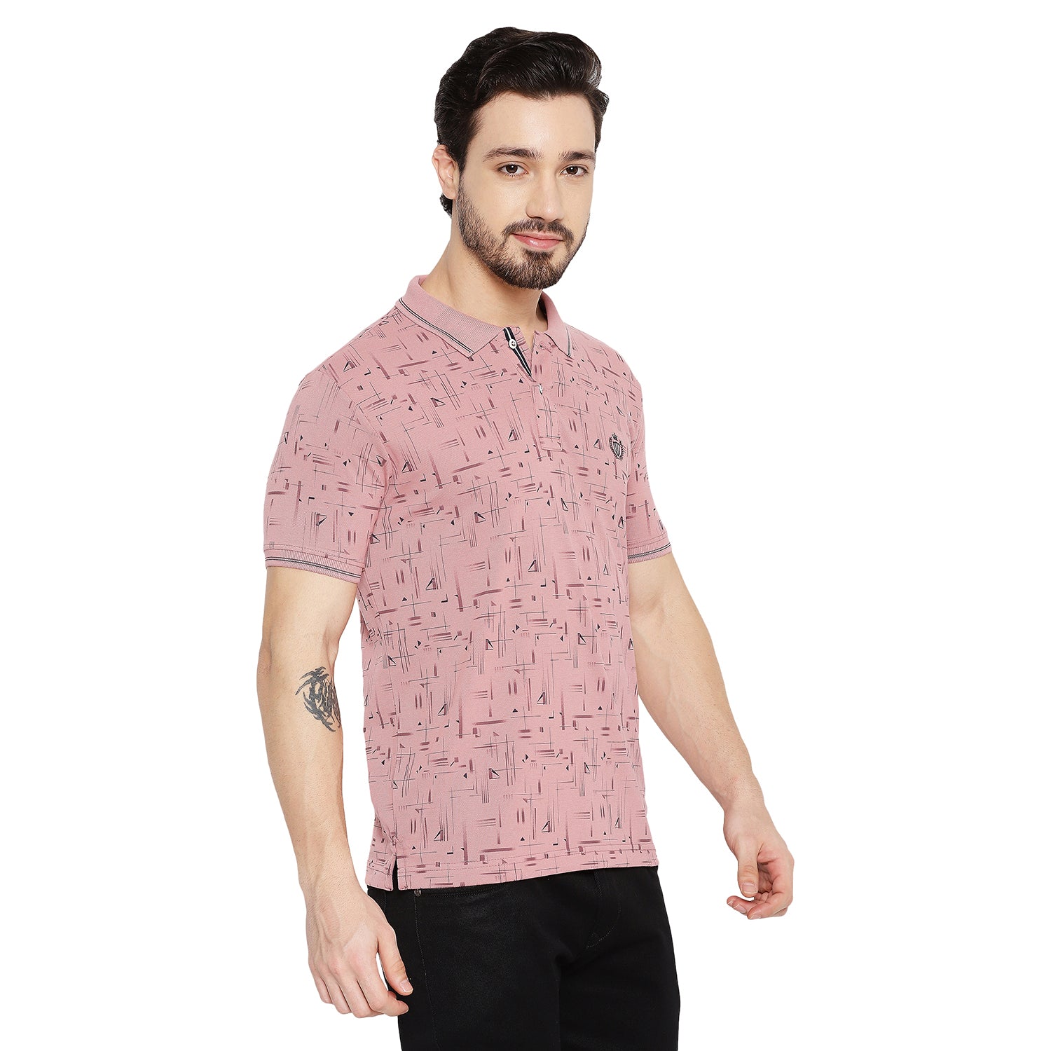 Duke Urban Men Half Sleeve Cotton T-shirt (LF5477)