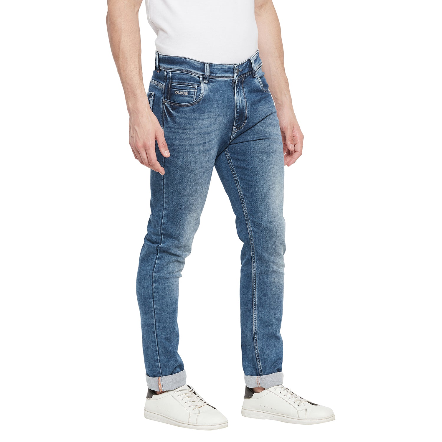 Duke Stardust Men Slim Fit Stretchable Jeans (SDD5187Q)