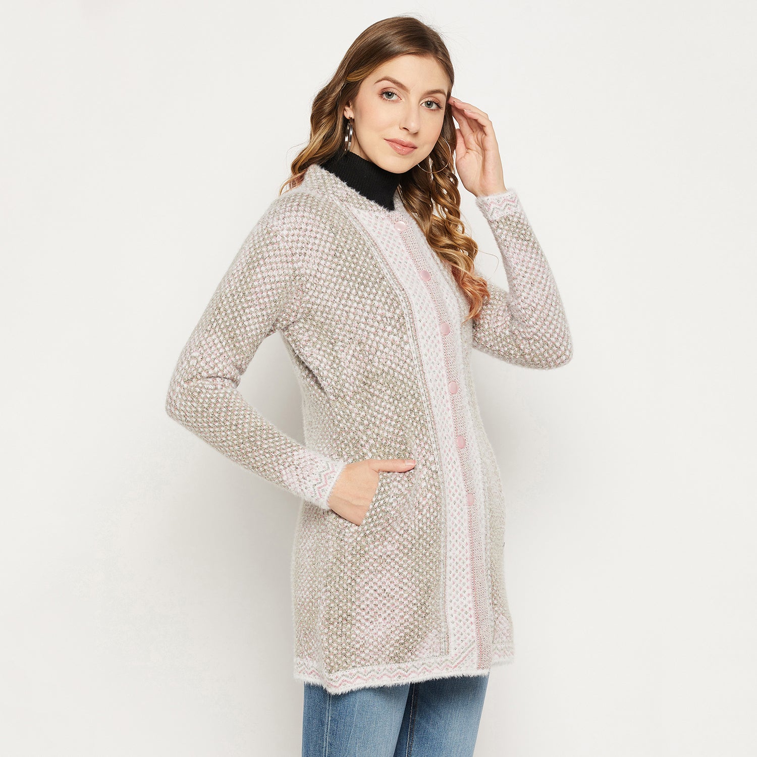 Duke Urban Women Full Sleeve Cardigan (SDS1113)