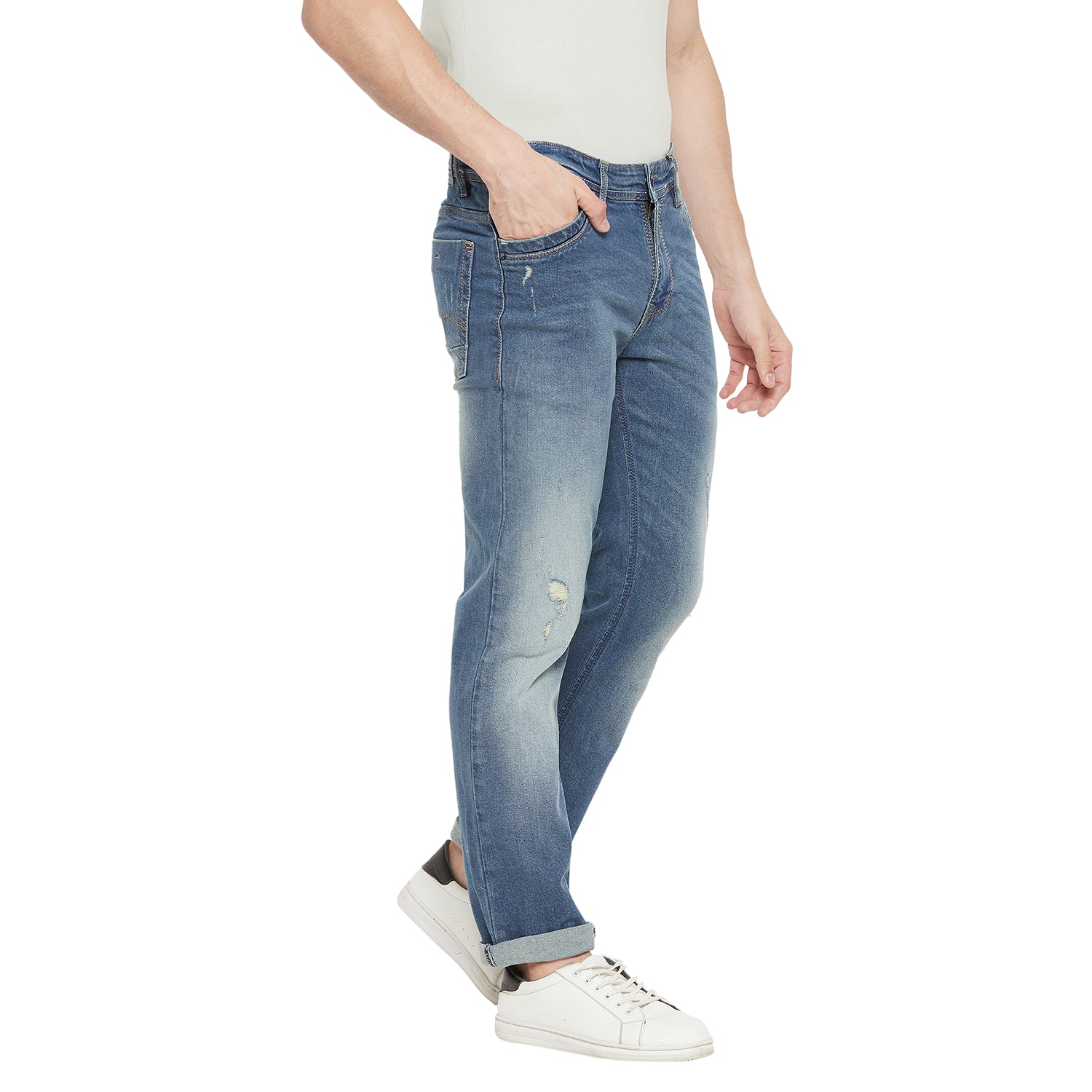 Duke Urban Men Slim Fit Stretchable Jeans (SDD5274)