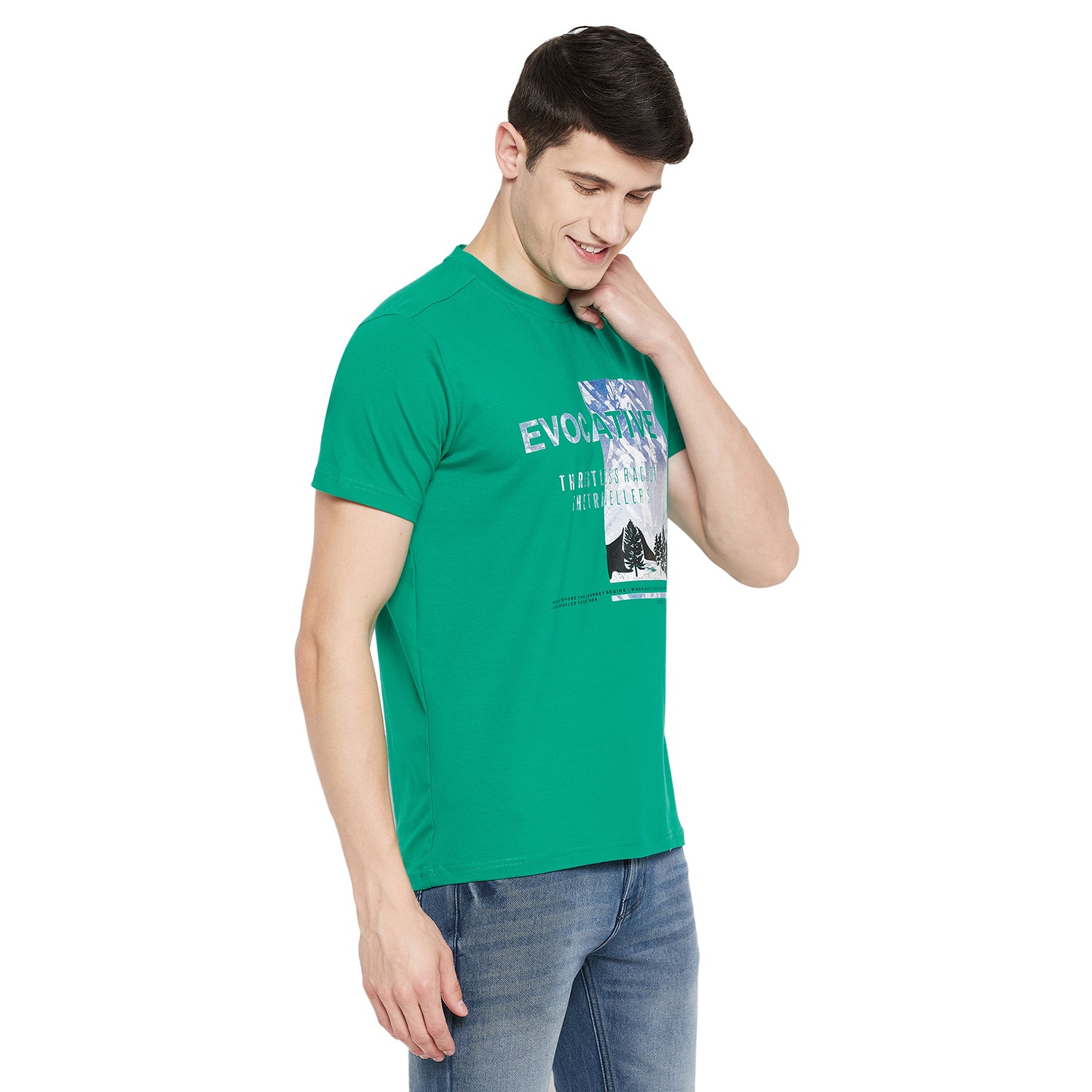 Duke Stardust Men Half Sleeve Cotton T-shirt (LF5250)