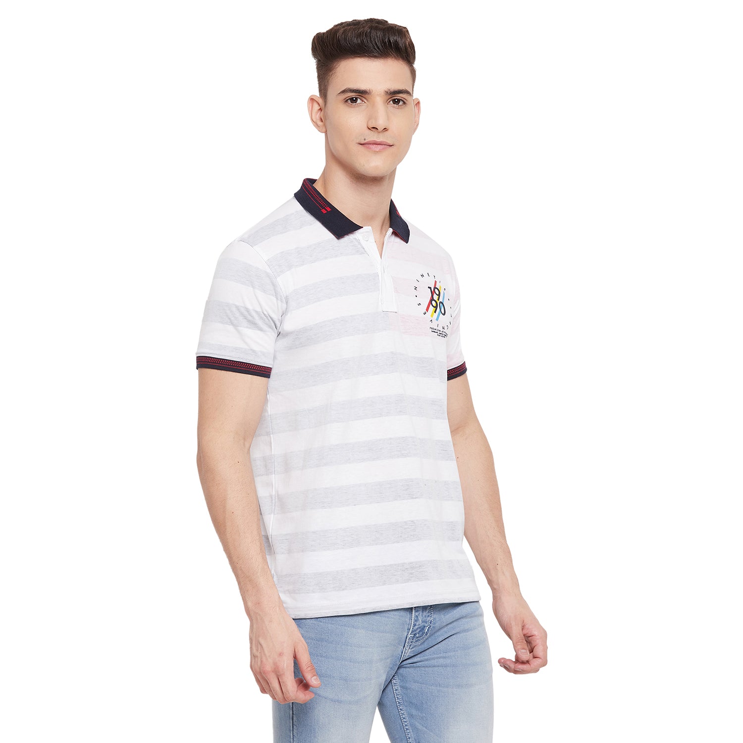 Duke Stardust Men Half Sleeve Cotton T-shirt (LF5491)