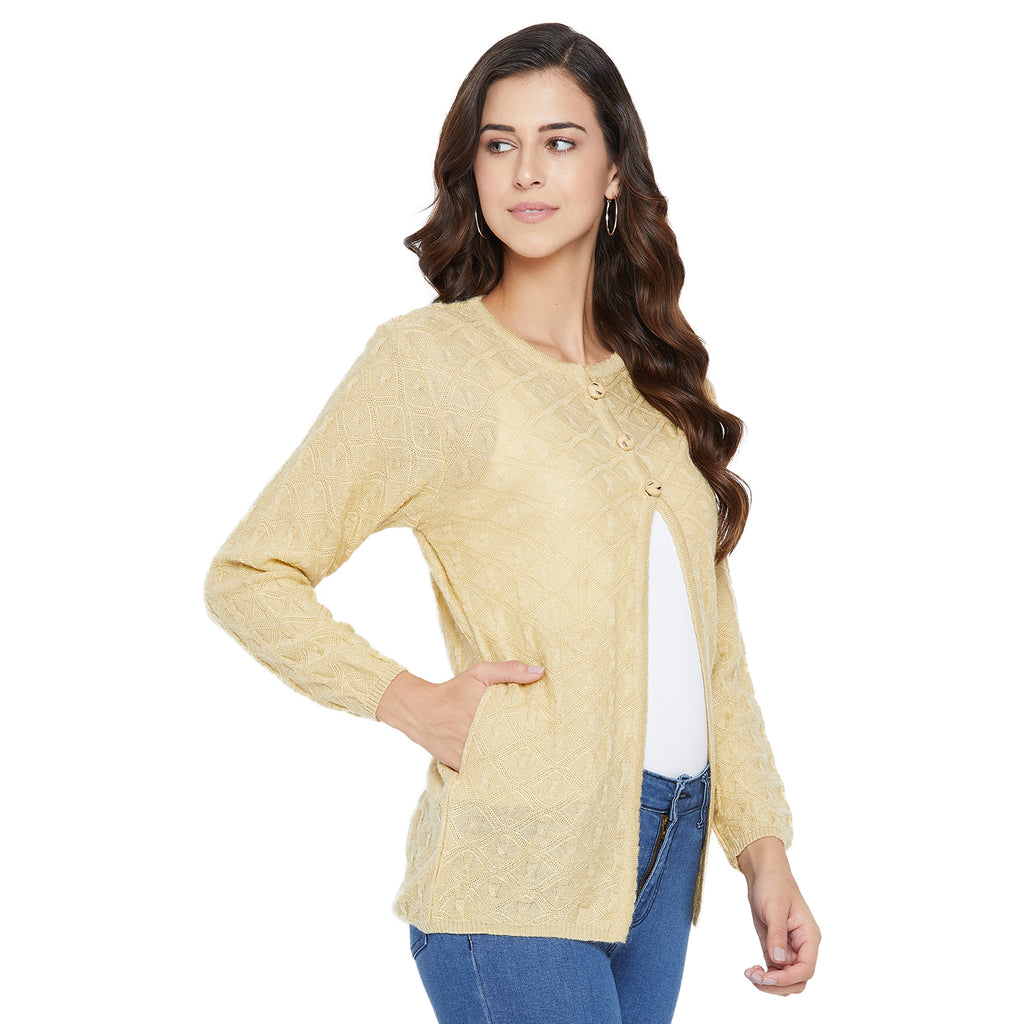 Duke Stardust Women Full Sleeve Cardigan (SDS944)