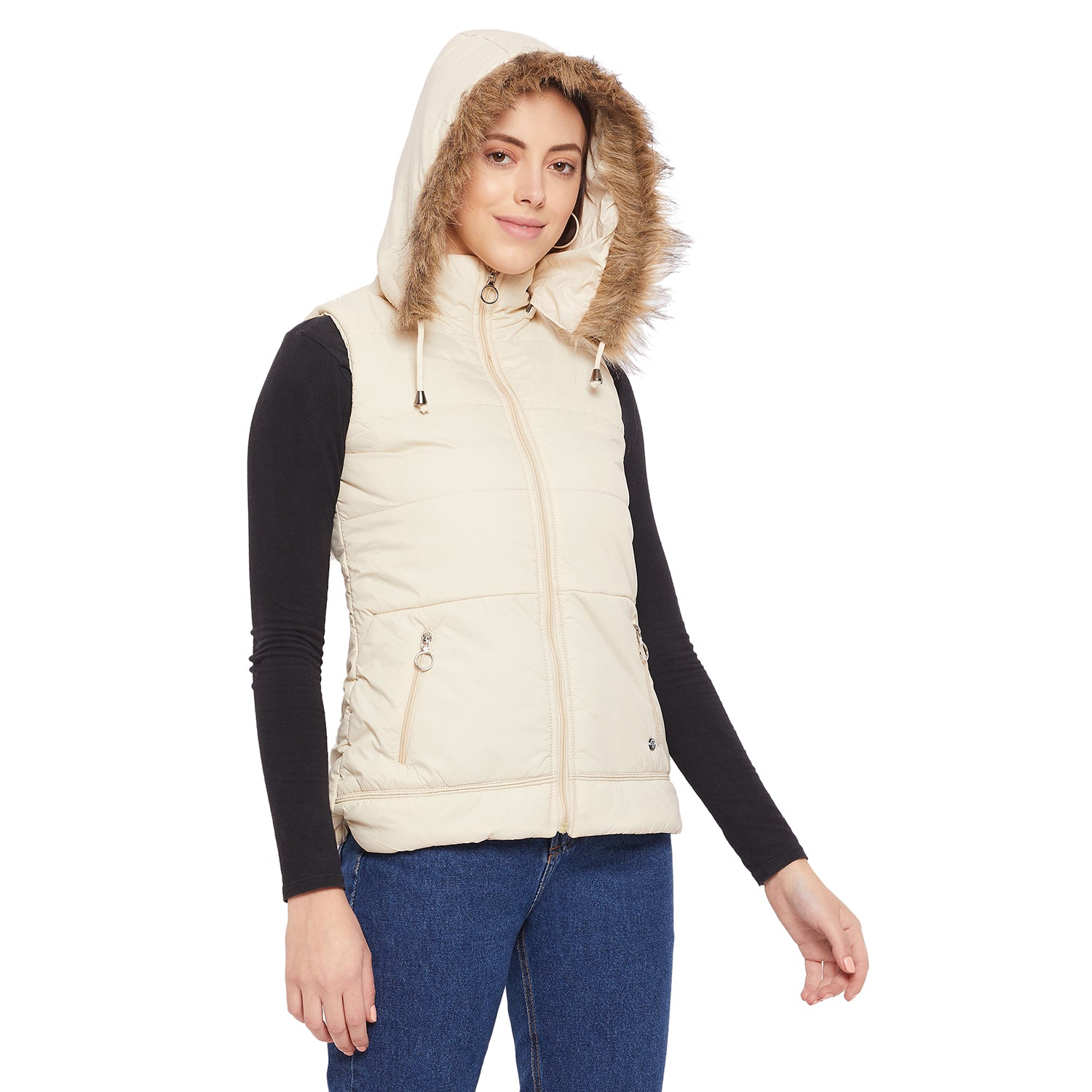 Duke Urban Women Sleeveless Jacket (SDZ6720)