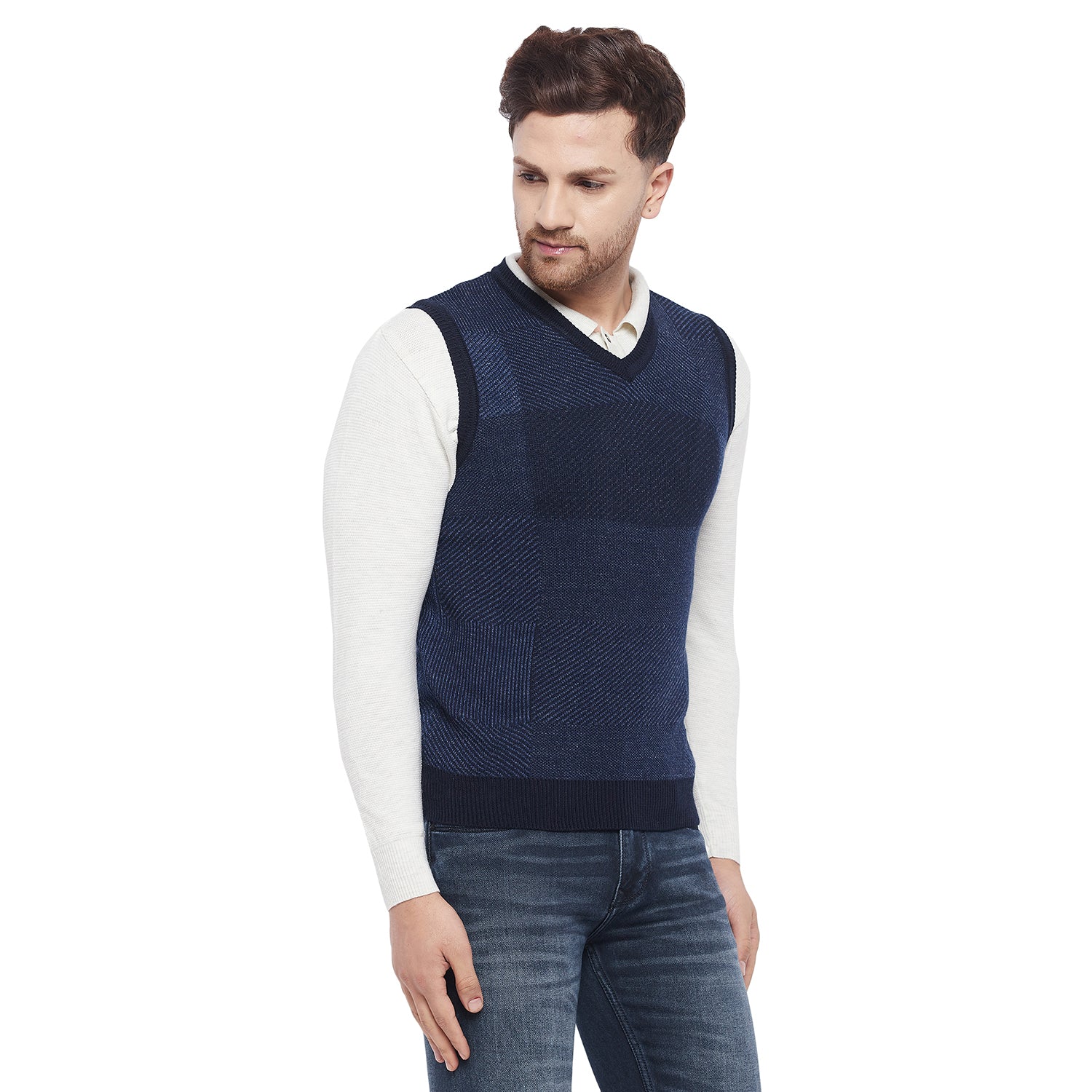 Duke Stardust Men Sleeveless Sweater (SDS719)