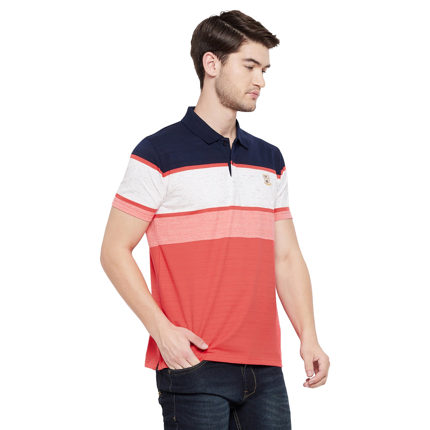 Duke Stardust Men Half Sleeve Cotton T-shirt (LF5374)